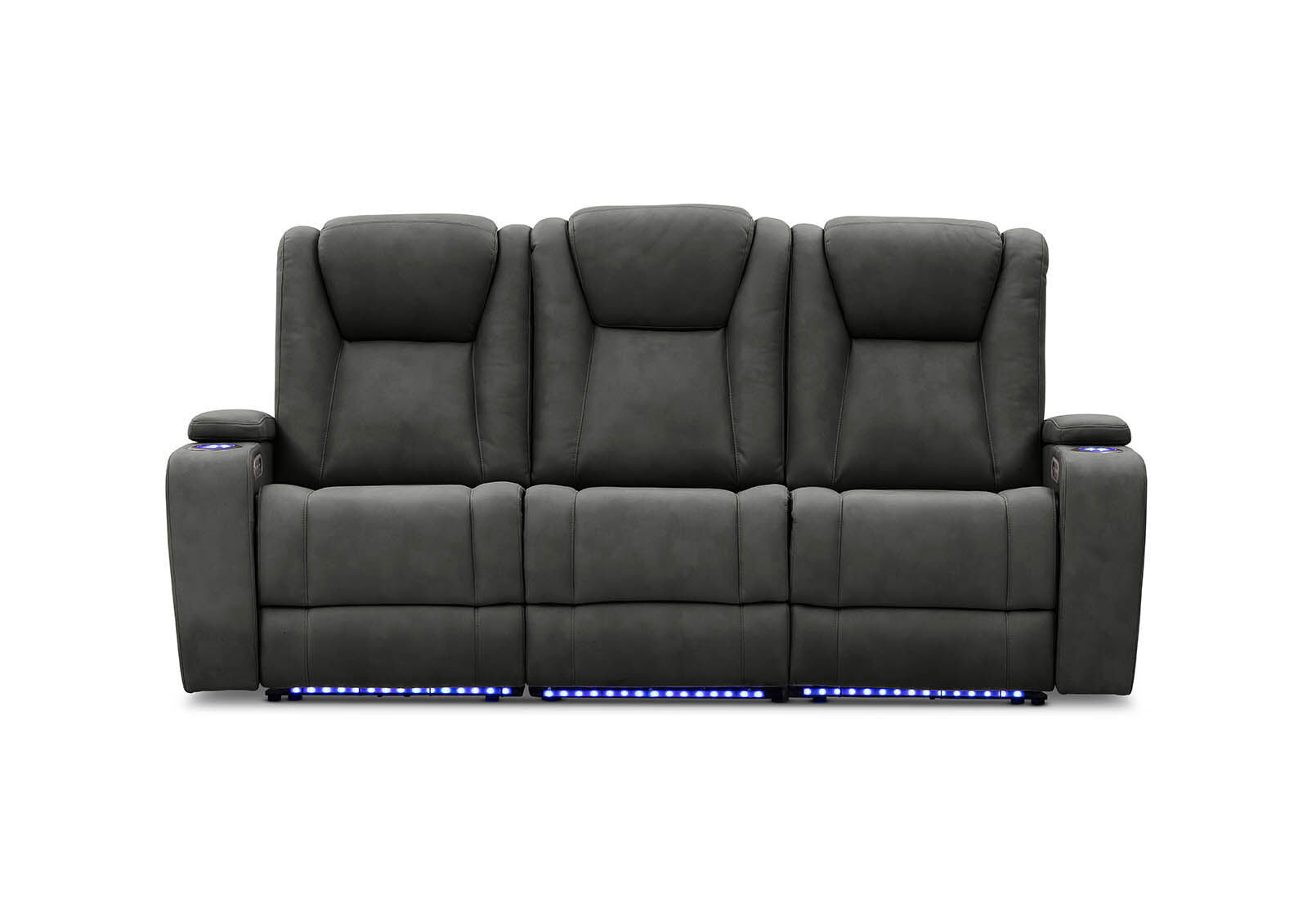 SENTINAL MK2 FABRIC 3 SEATER CHARCOAL