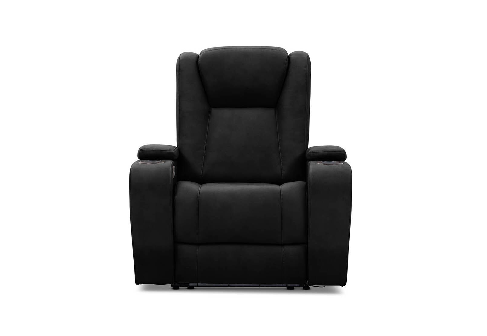 SENTINAL MK2 FABRIC ELECTRIC RECLINER BLACK