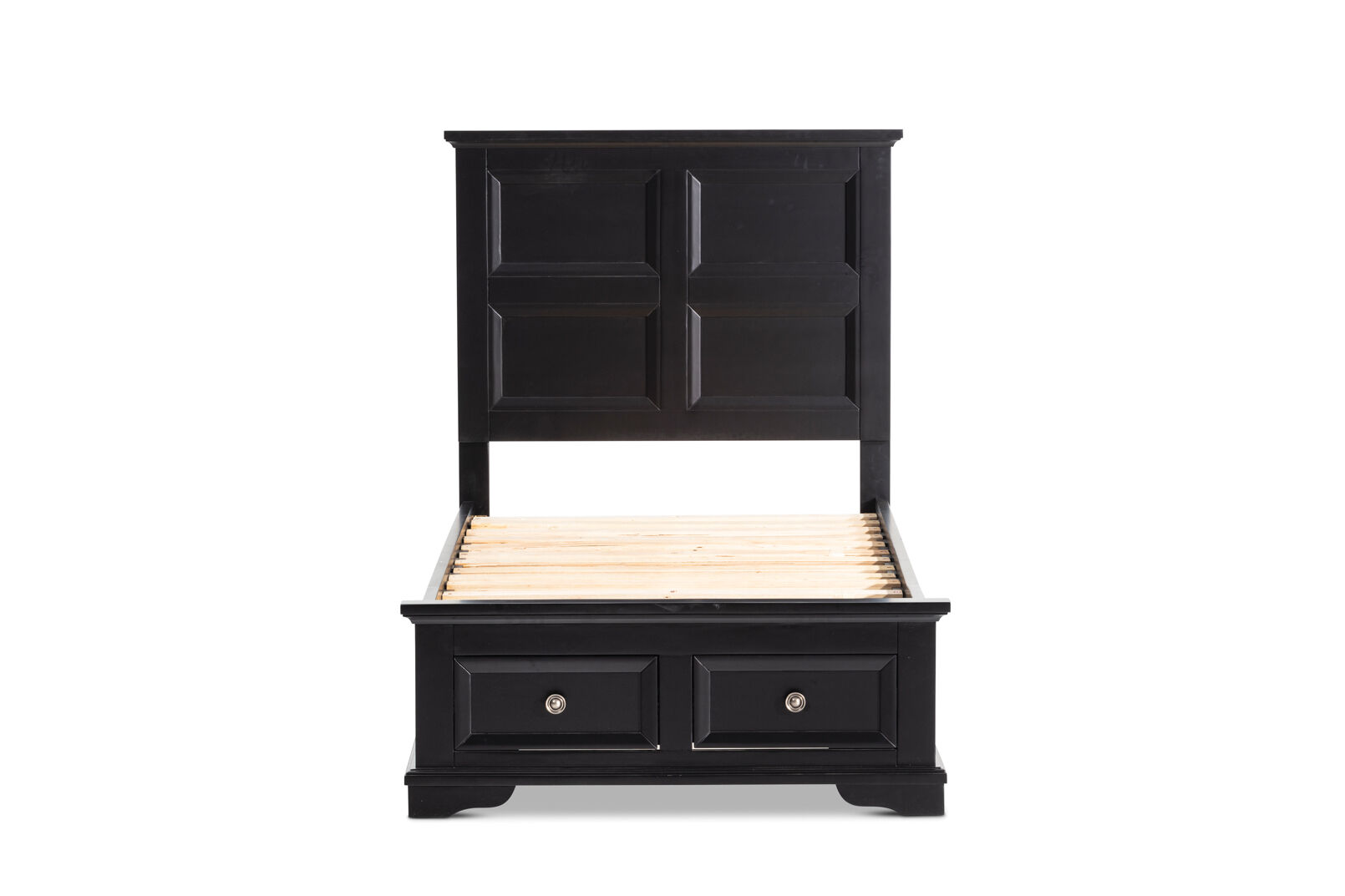 CHANELLE KING SINGLE BED BLACK