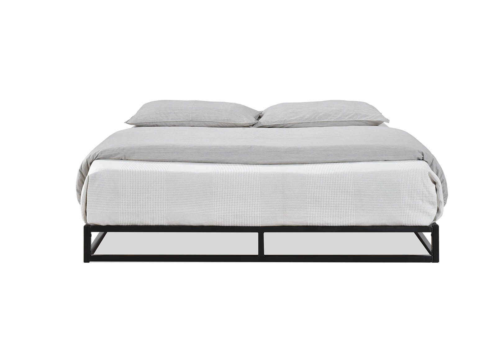 PATTON LOW DOUBLE BED BLACK