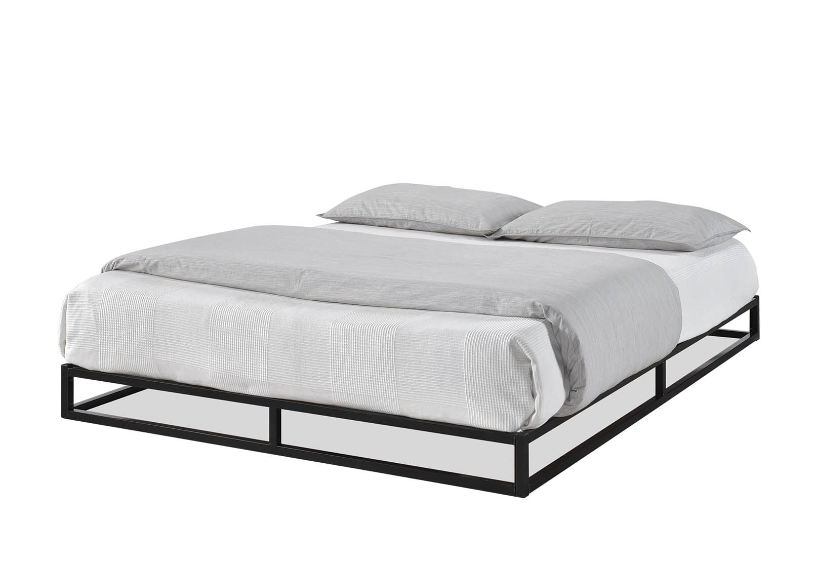 PATTON LOW QUEEN BED BLACK
