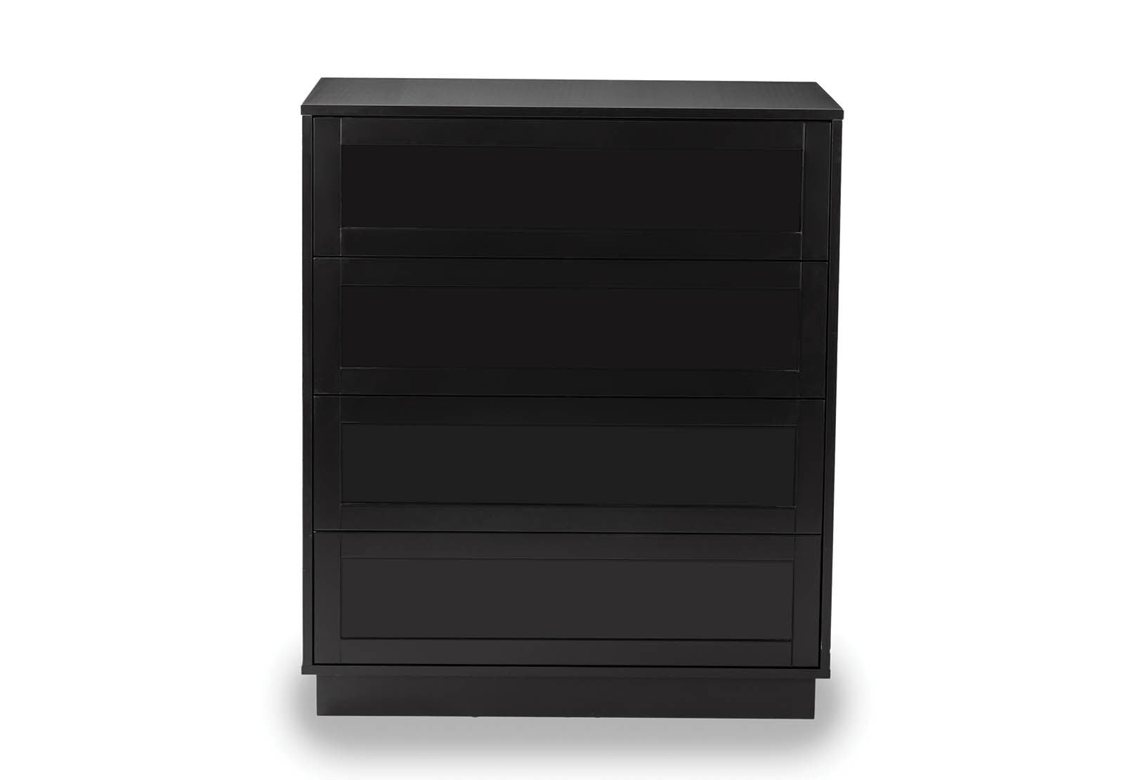 HUFFMAN 4 DRAWER TALL CHEST BLACK