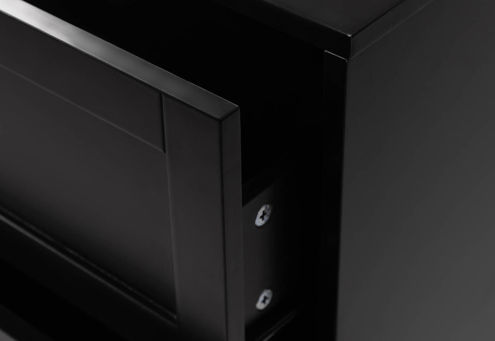 HUFFMAN 4 DRAWER TALL CHEST BLACK