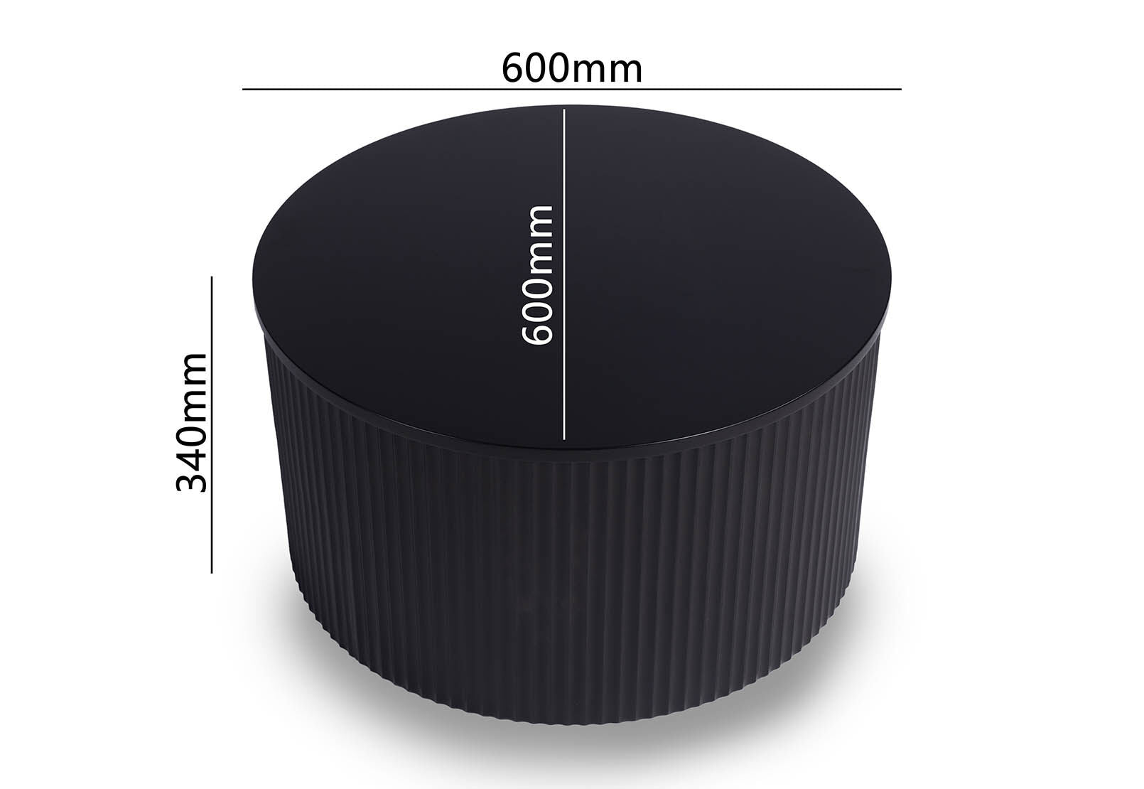 TERNI COFFEE TABLE BLACK