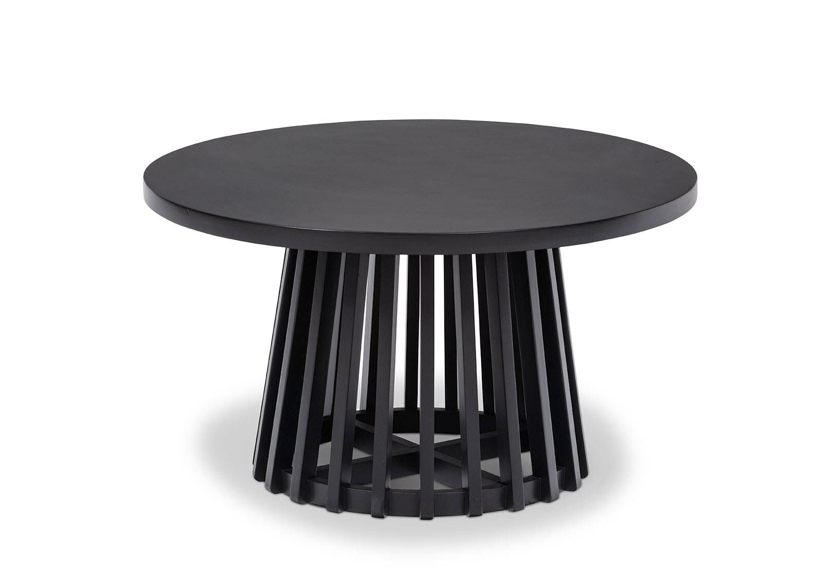 TORENTO ROUND COFFEE TABLE BLACK
