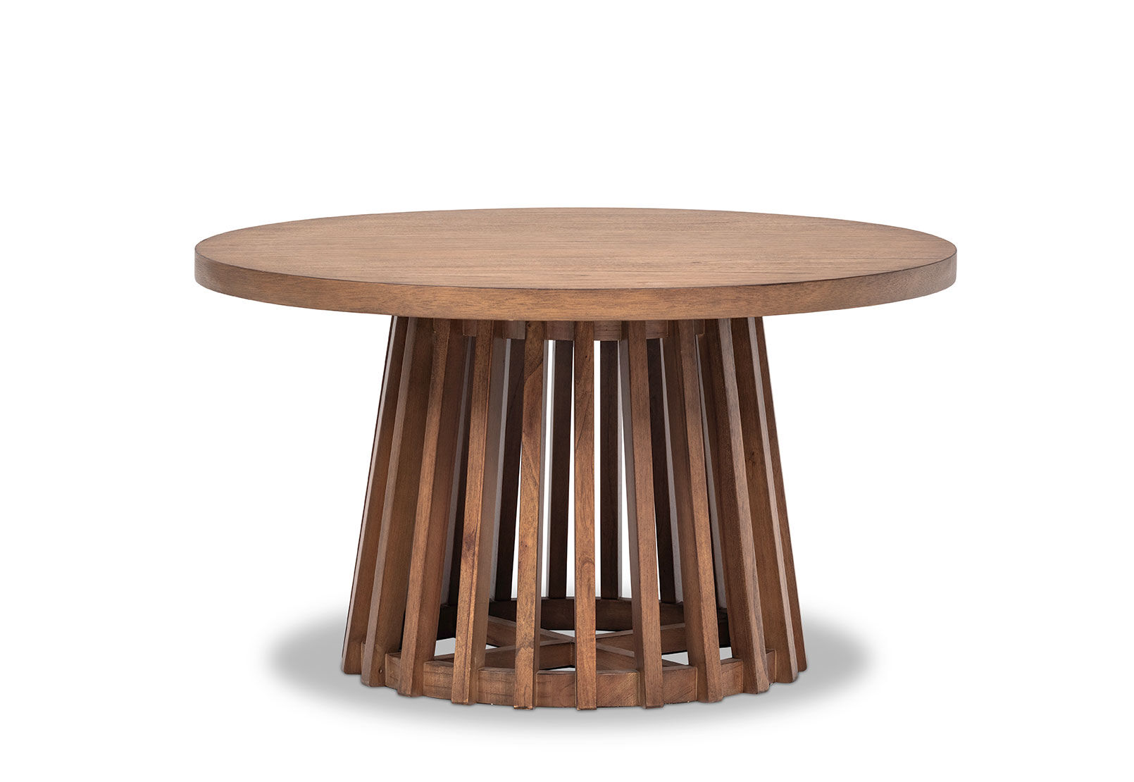 TORENTO ROUND COFFEE TABLE WALNUT