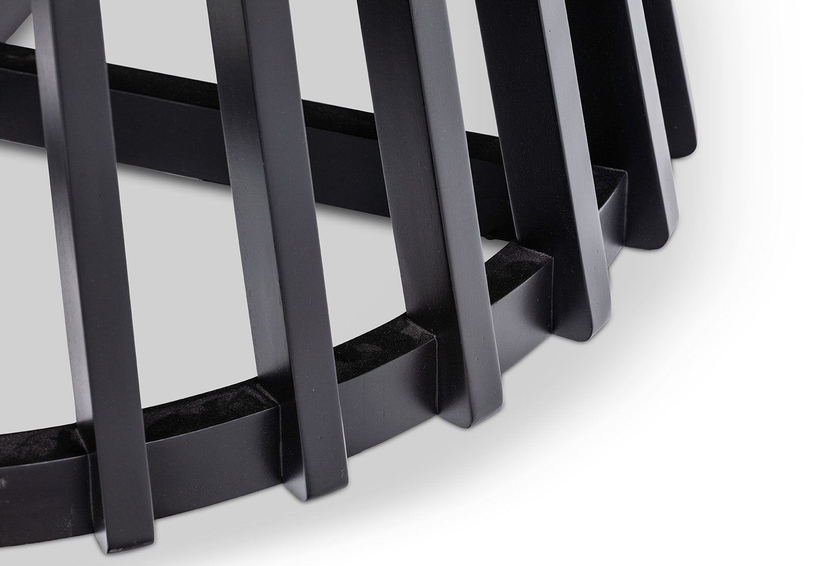 TORENTO 1500 ROUND DINING TABLE BLACK