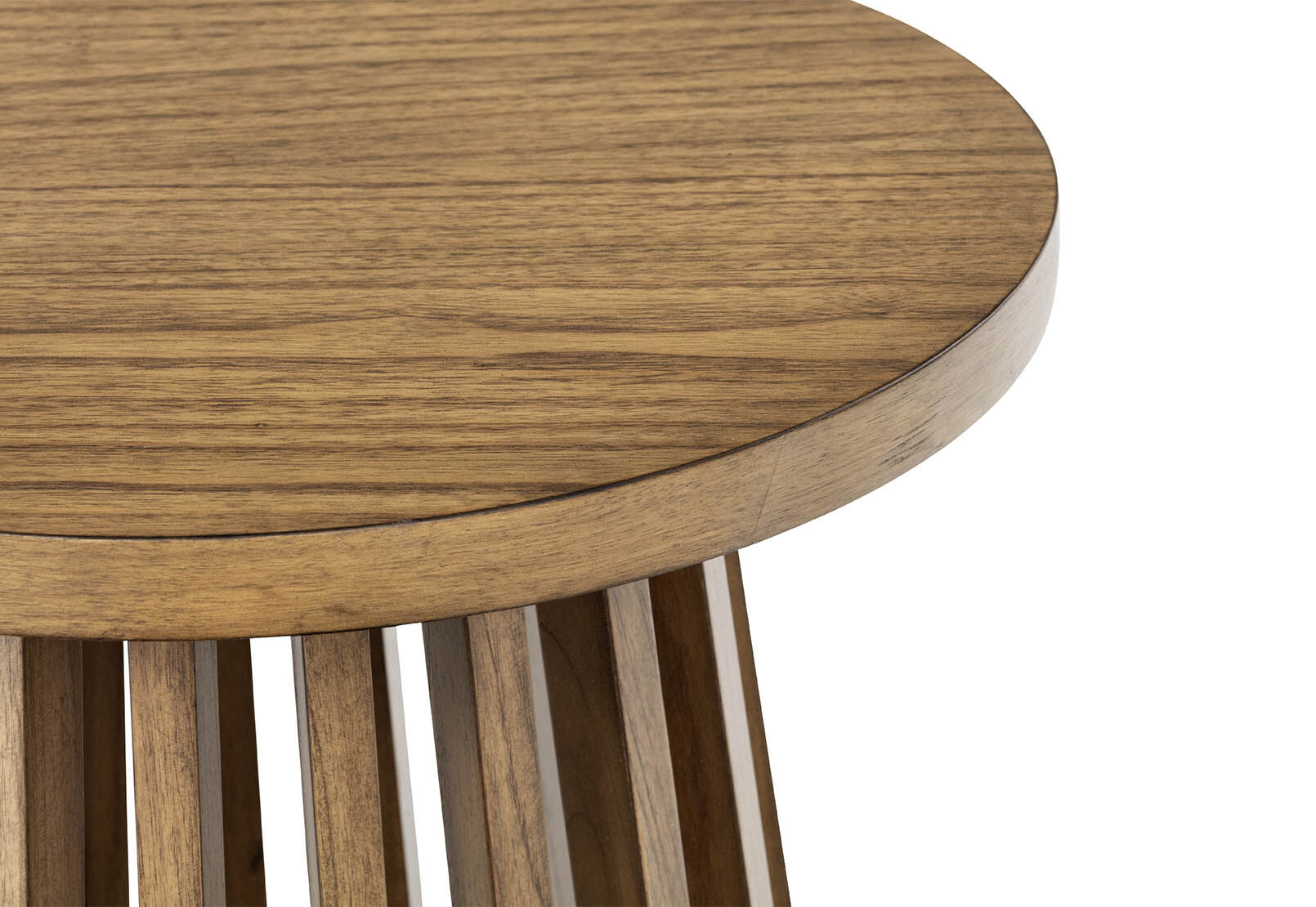 TORENTO ROUND LAMP TABLE WALNUT