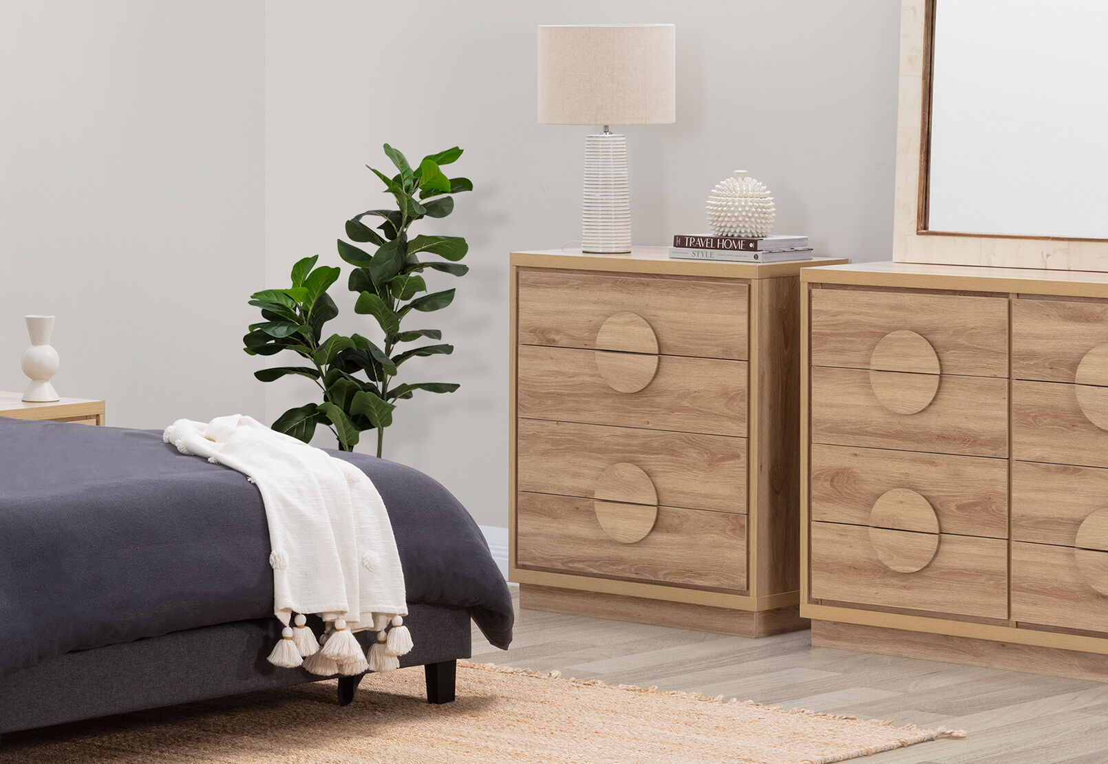 BERNAL TALL CHEST NATURAL