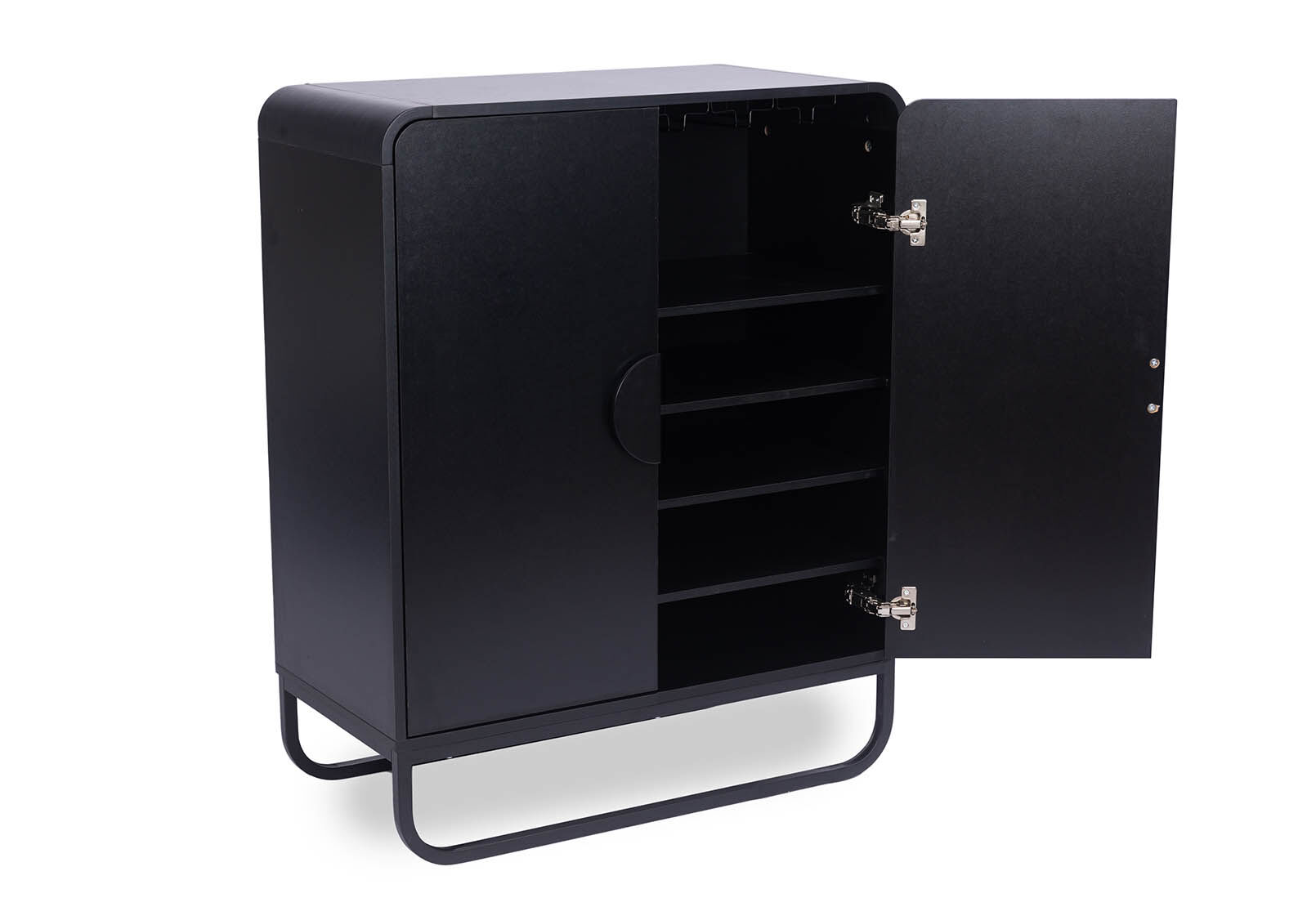 HUGHES WINE CABINET BLACK