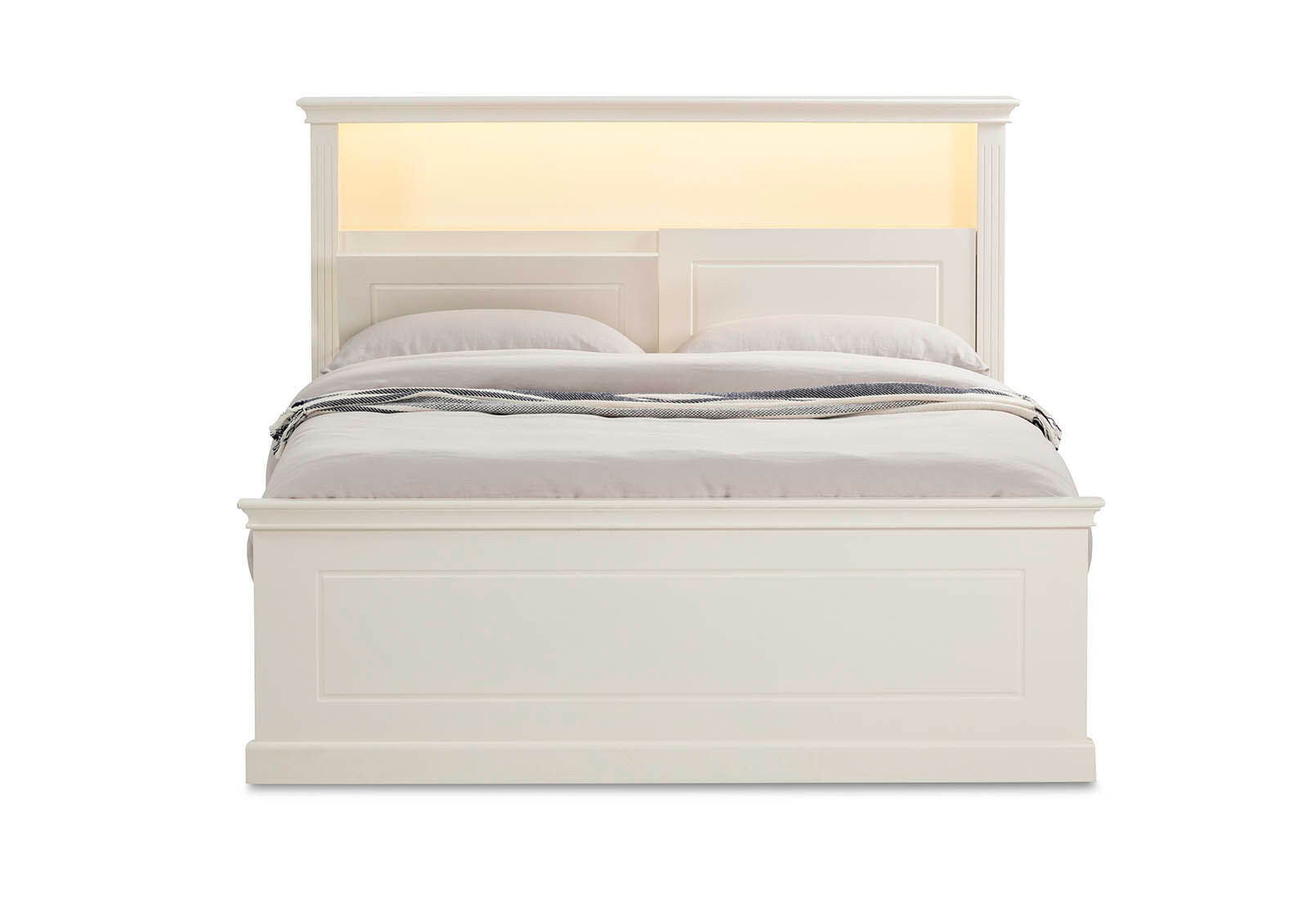 KULA QUEEN BED WHITE
