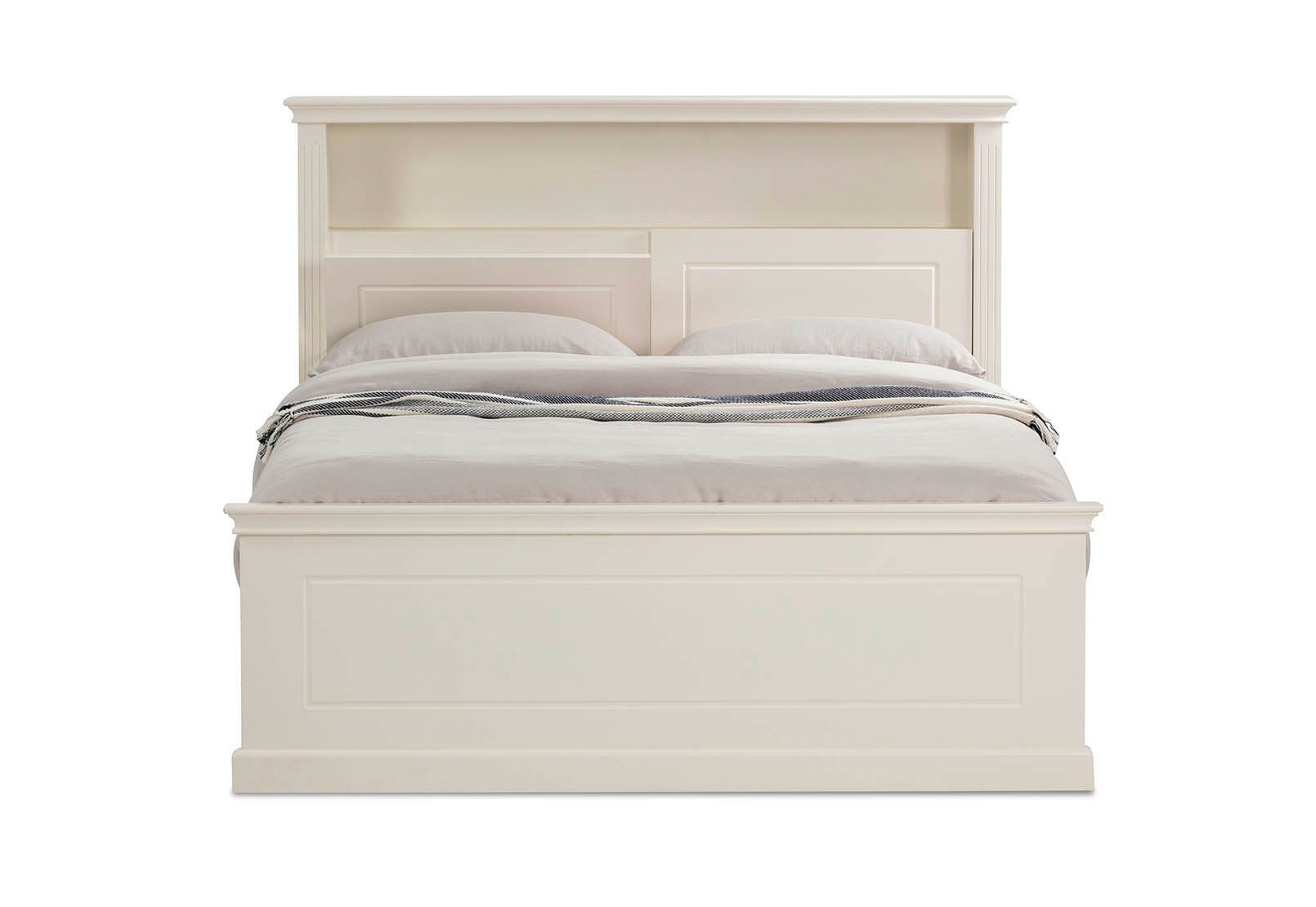 KULA QUEEN BED WHITE
