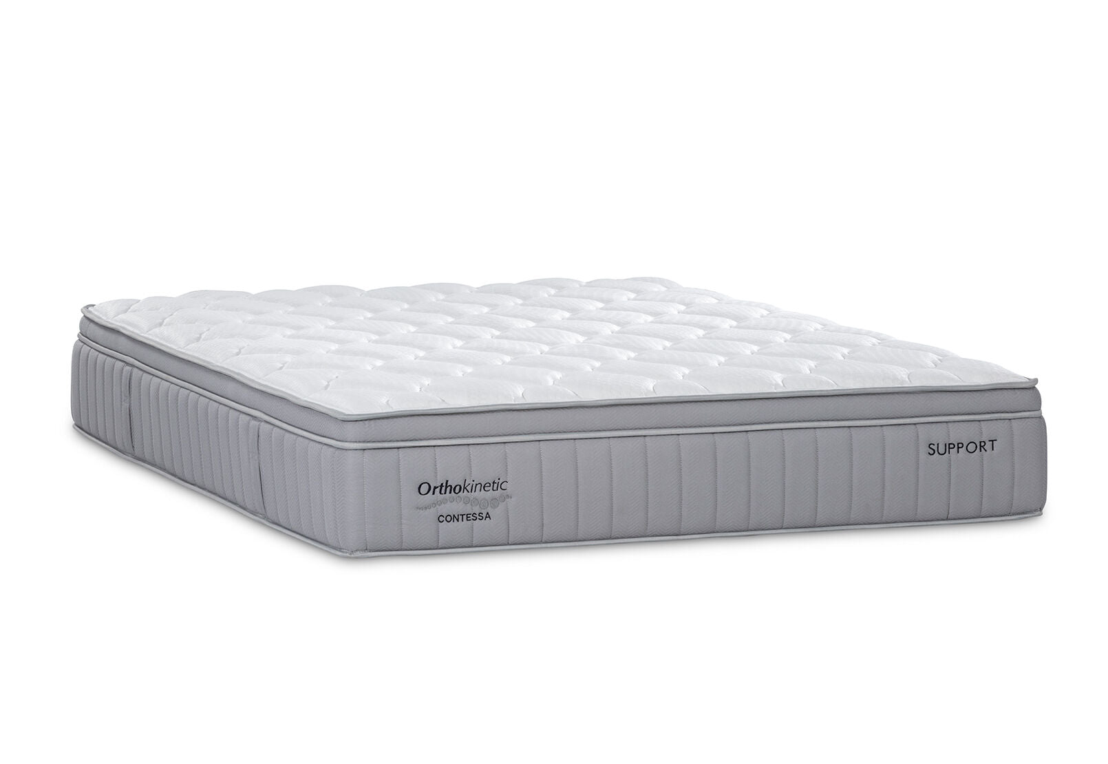 ORTHOKINETIC CONTESSA SUPPORT KING MATTRESS SILVER