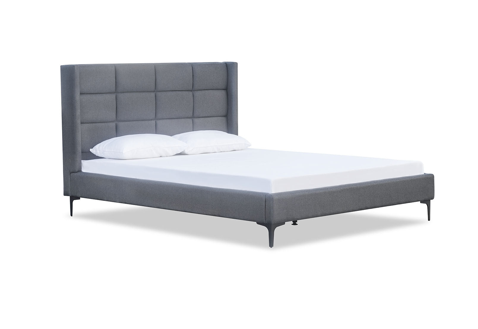 CUNNINGHAM QUEEN BED GREY