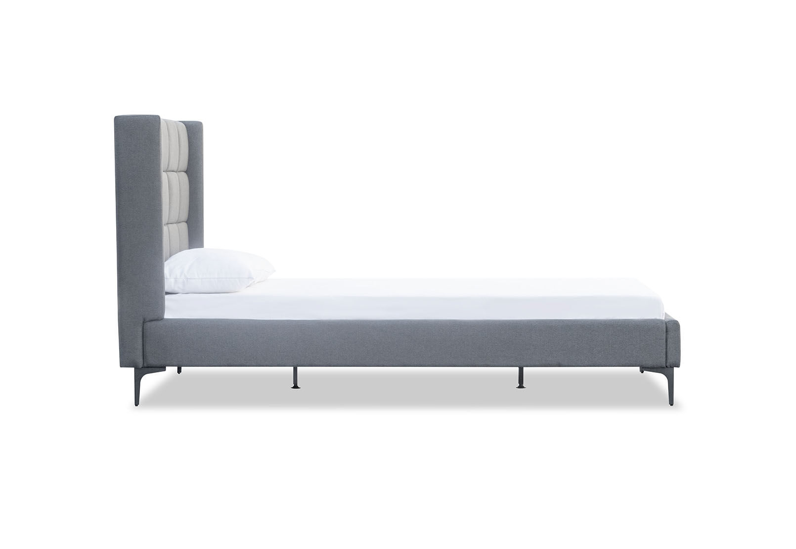 CUNNINGHAM QUEEN BED GREY