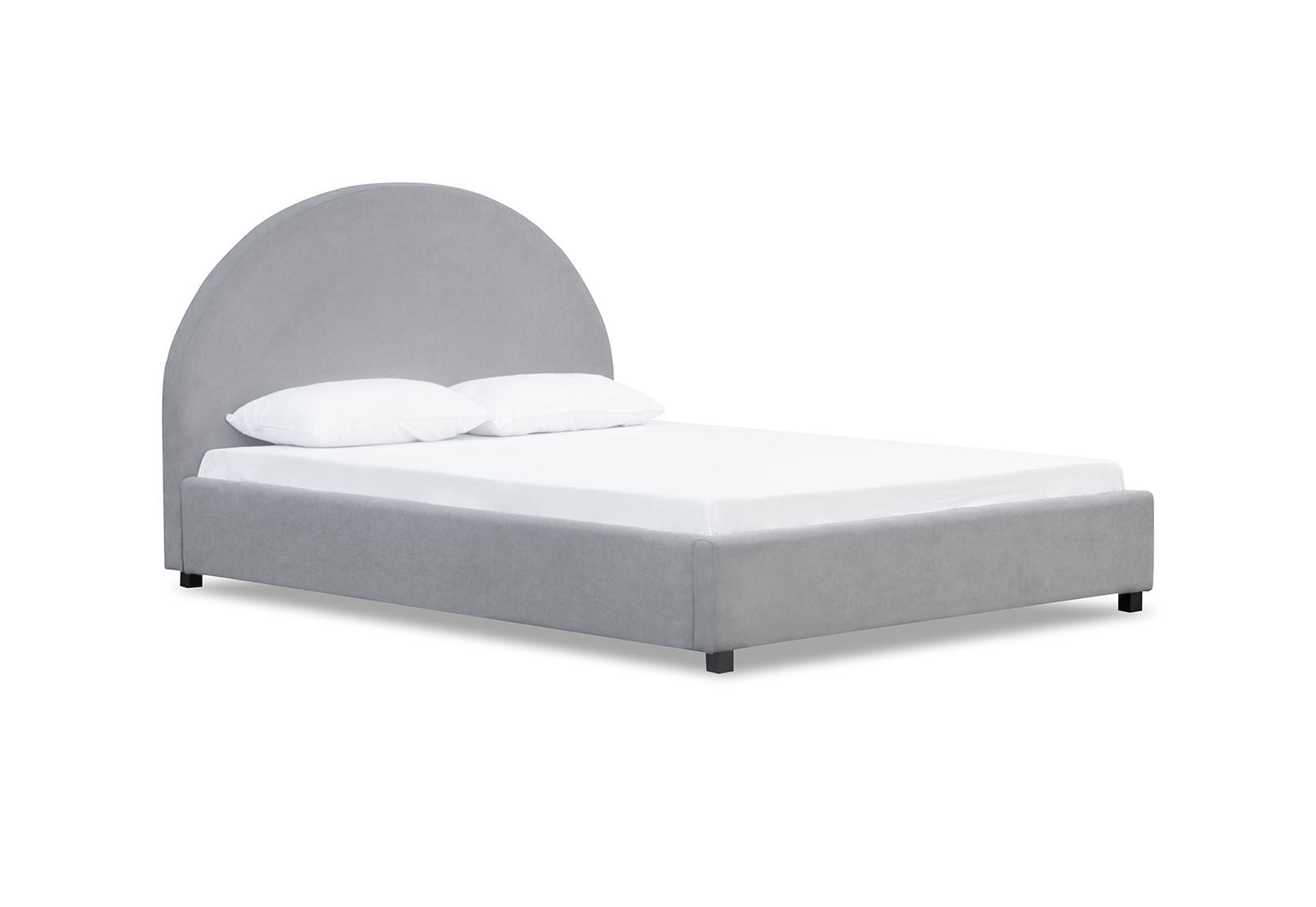 DELY REY QUEEN BED GREY
