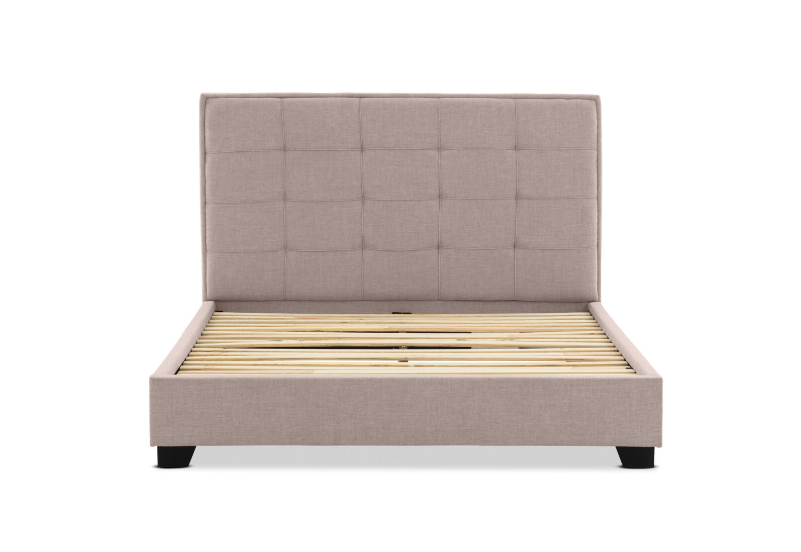 VAUGHN KING BED BEIGE