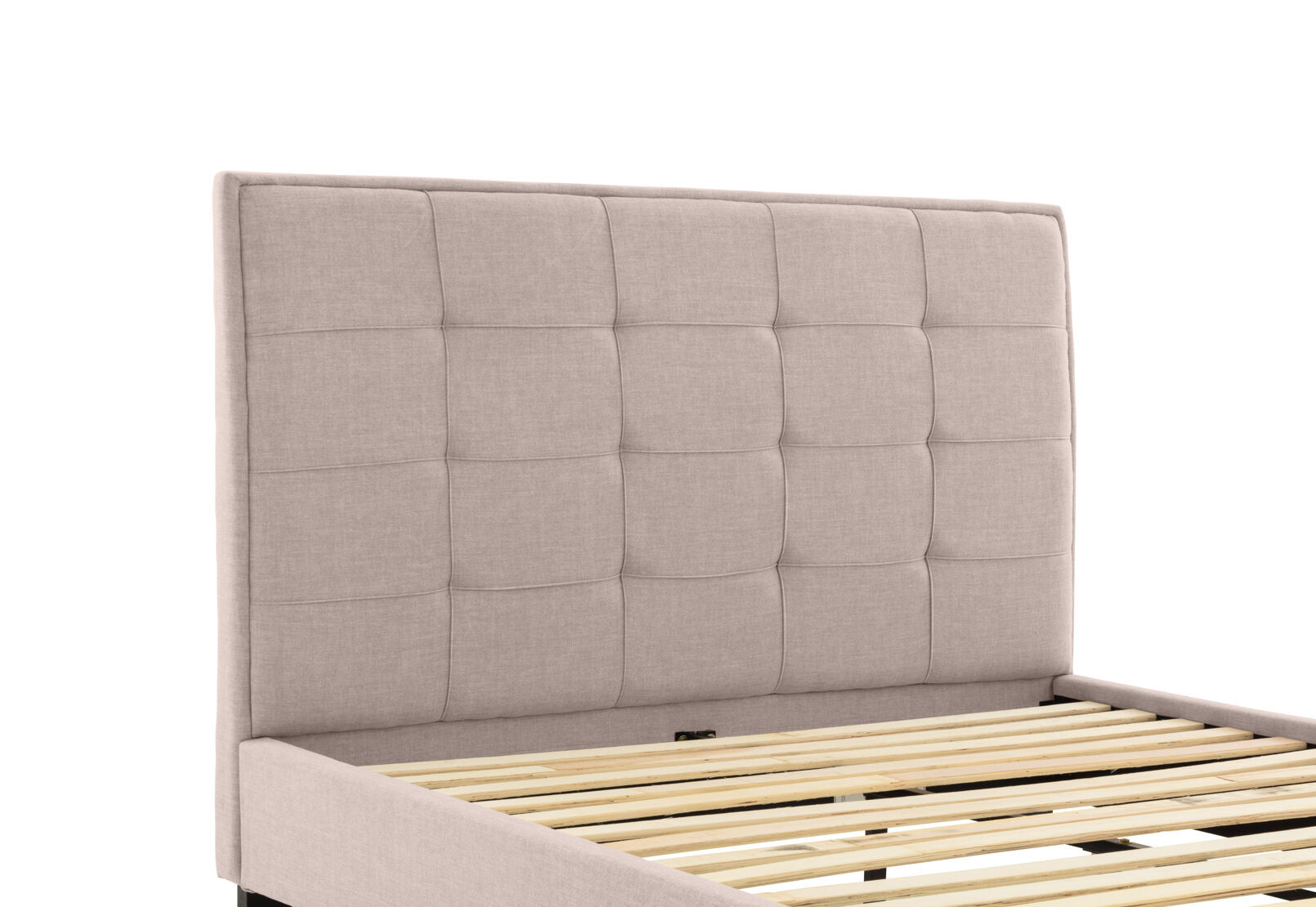 VAUGHN KING BED BEIGE