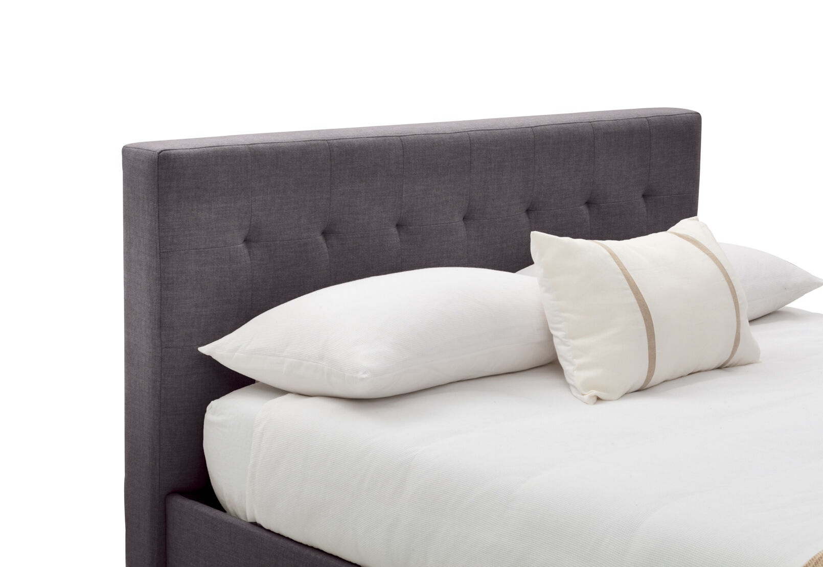 CATARINA QUEEN BED DARK GREY