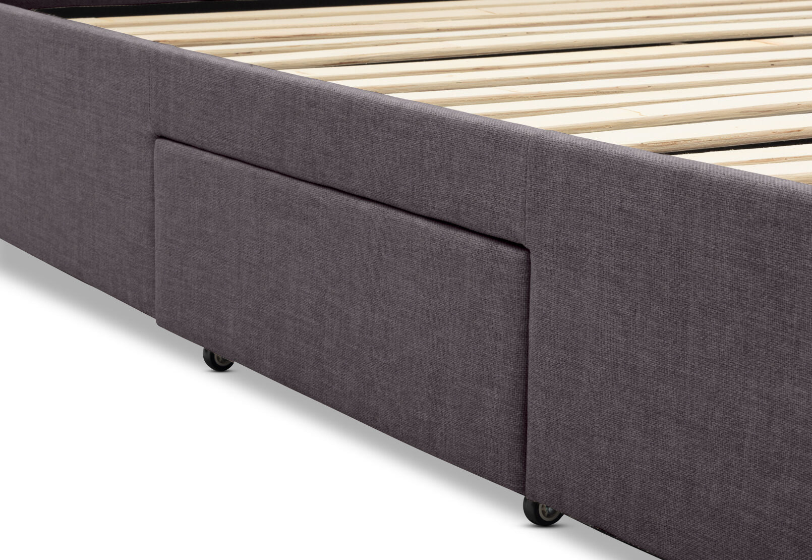 CATARINA QUEEN BED DARK GREY