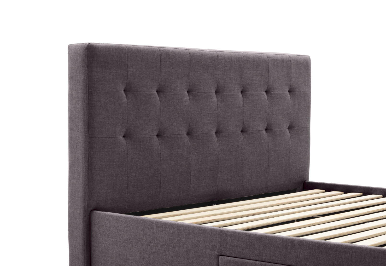 CATARINA QUEEN BED DARK GREY
