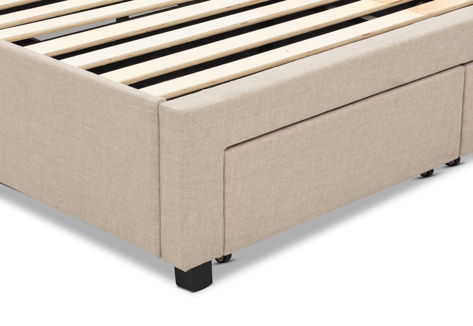 CATARINA DOUBLE BED BEIGE