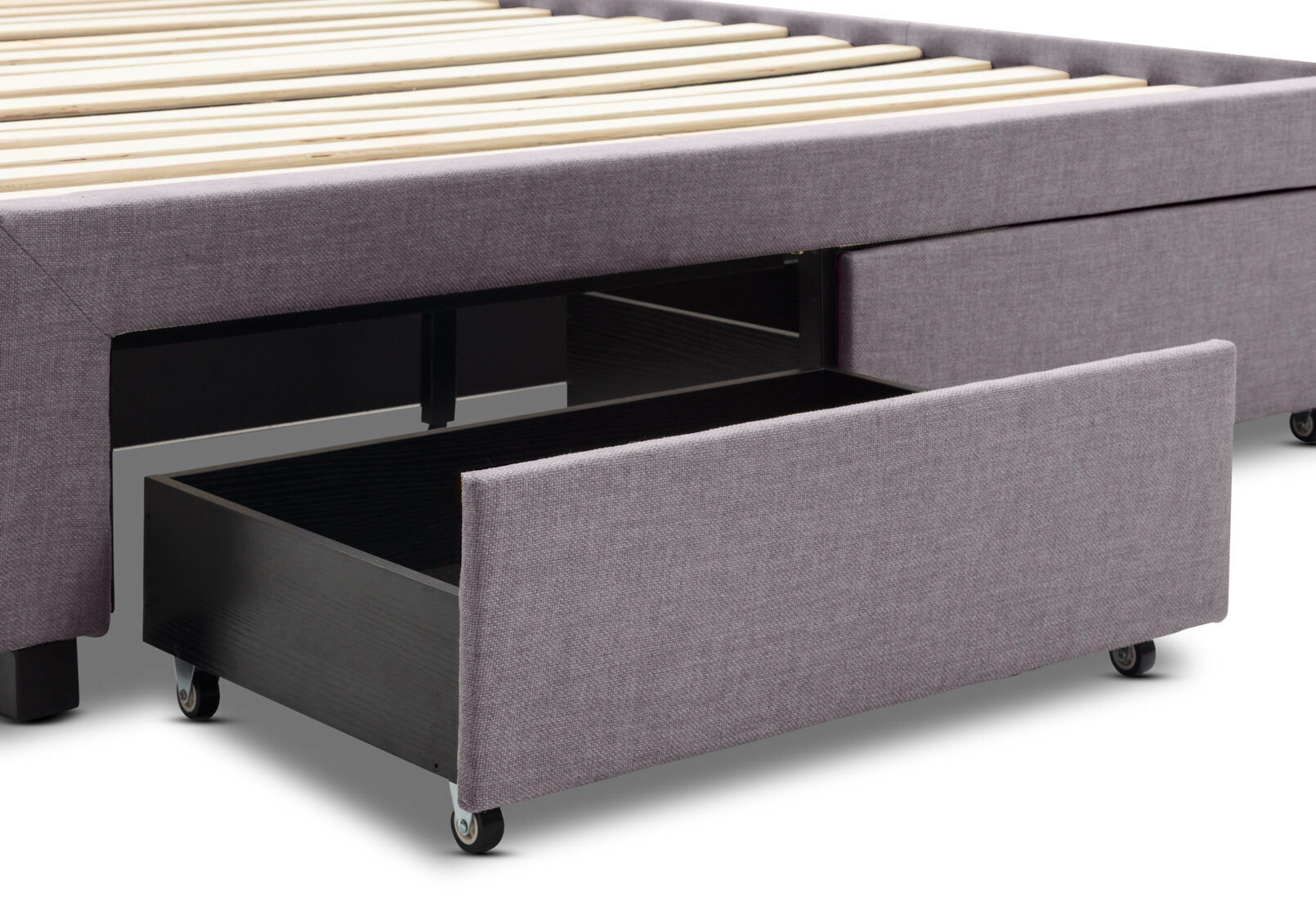 CATARINA KING BED GREY