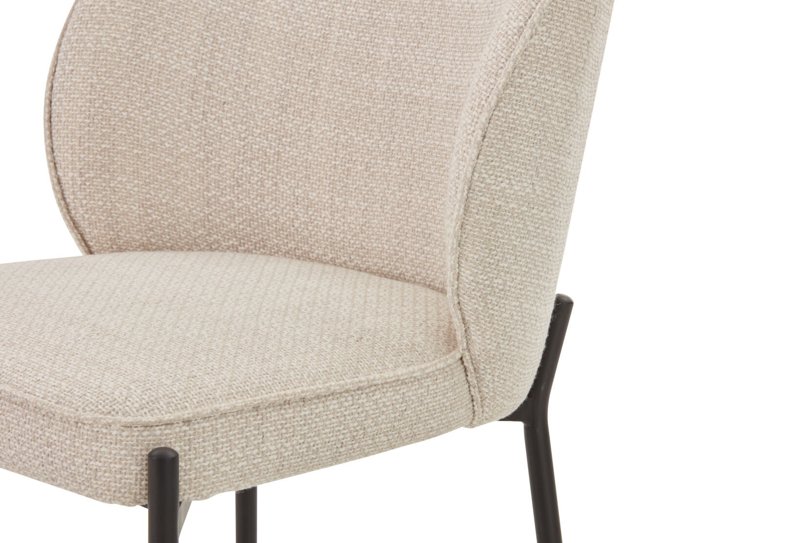FIDEL DINING CHAIR CREAM