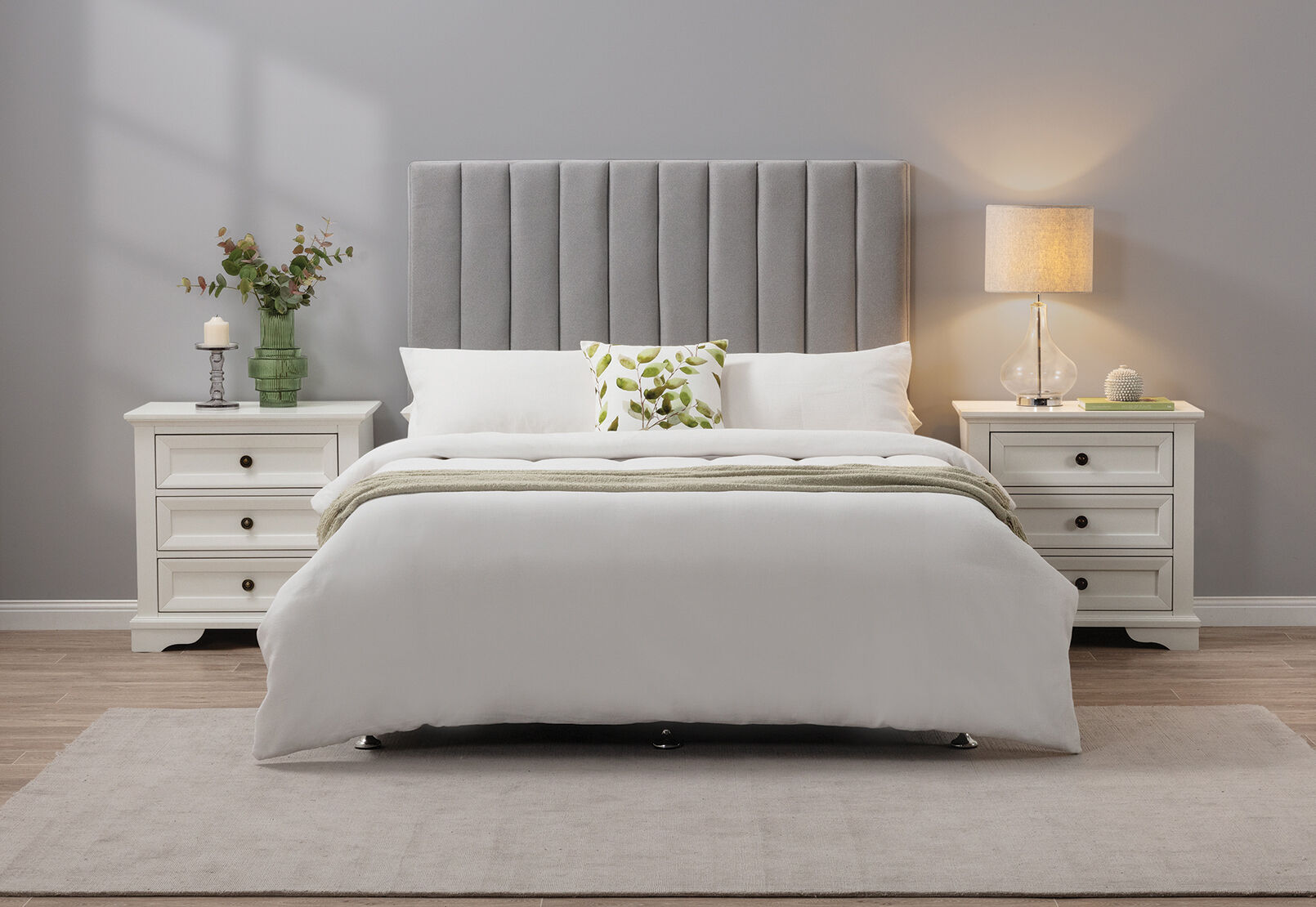 AVALYNN QUEEN HEADBOARD GREY