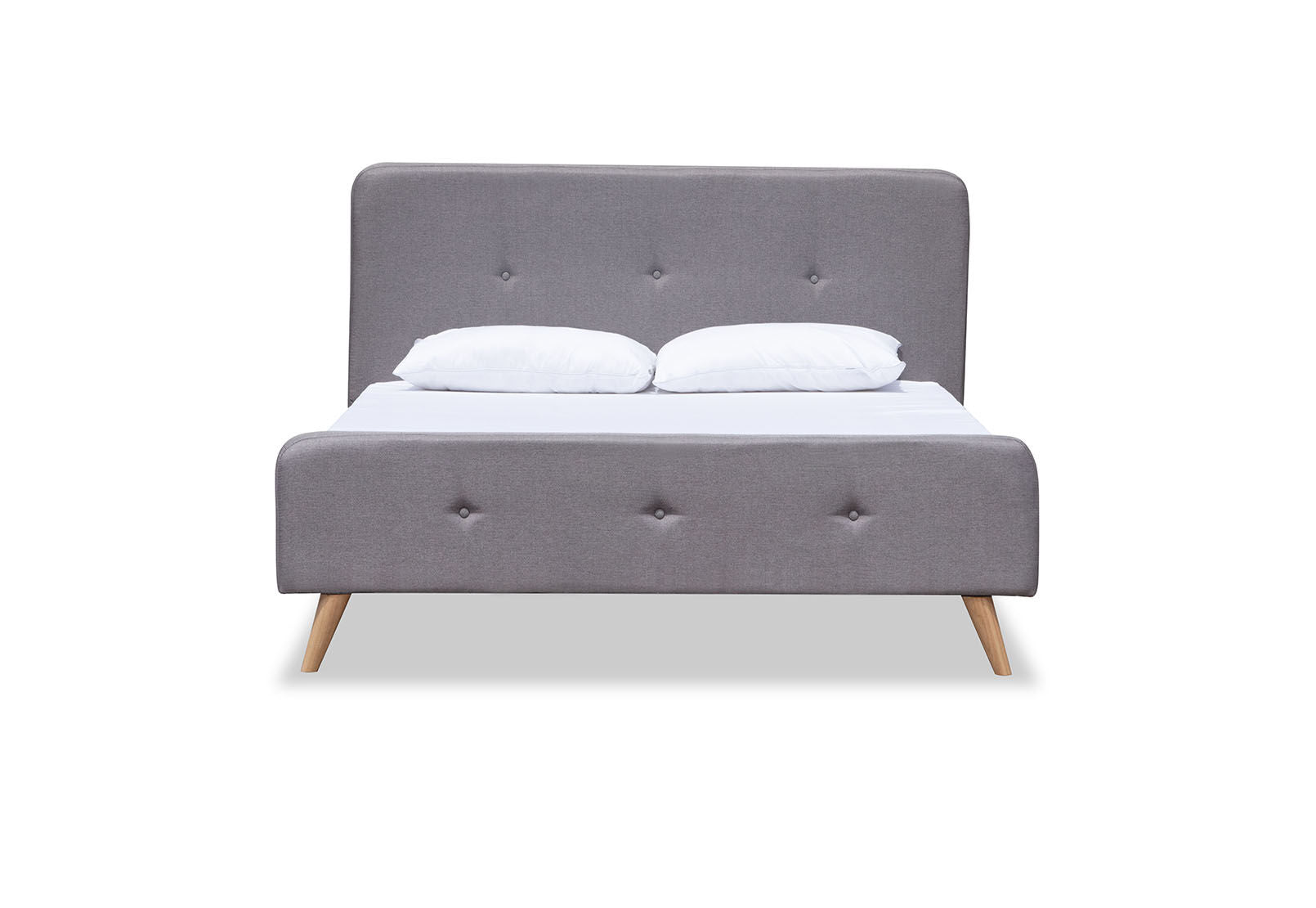 RAINEY QUEEN BED GREY