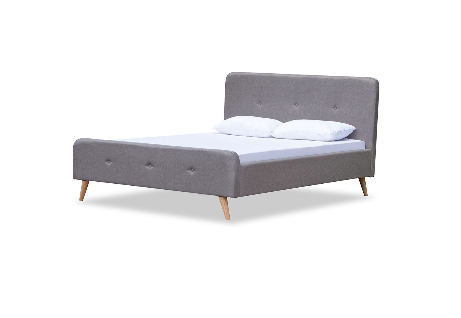RAINEY QUEEN BED GREY