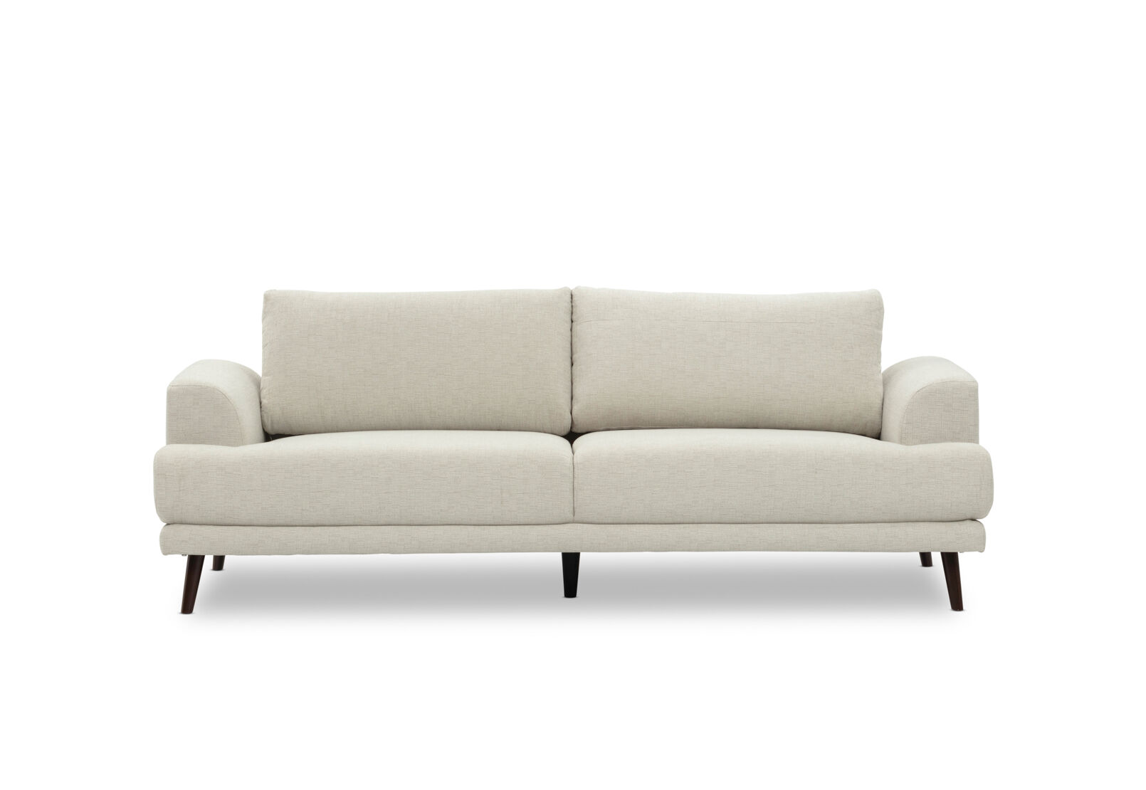 JERMAINE FABRIC 3 SEAT SOFA BEIGE