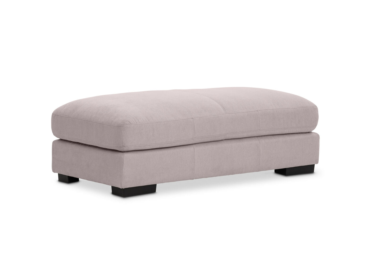 JOSEPHINE FABRIC LARGE OTTOMAN GREY