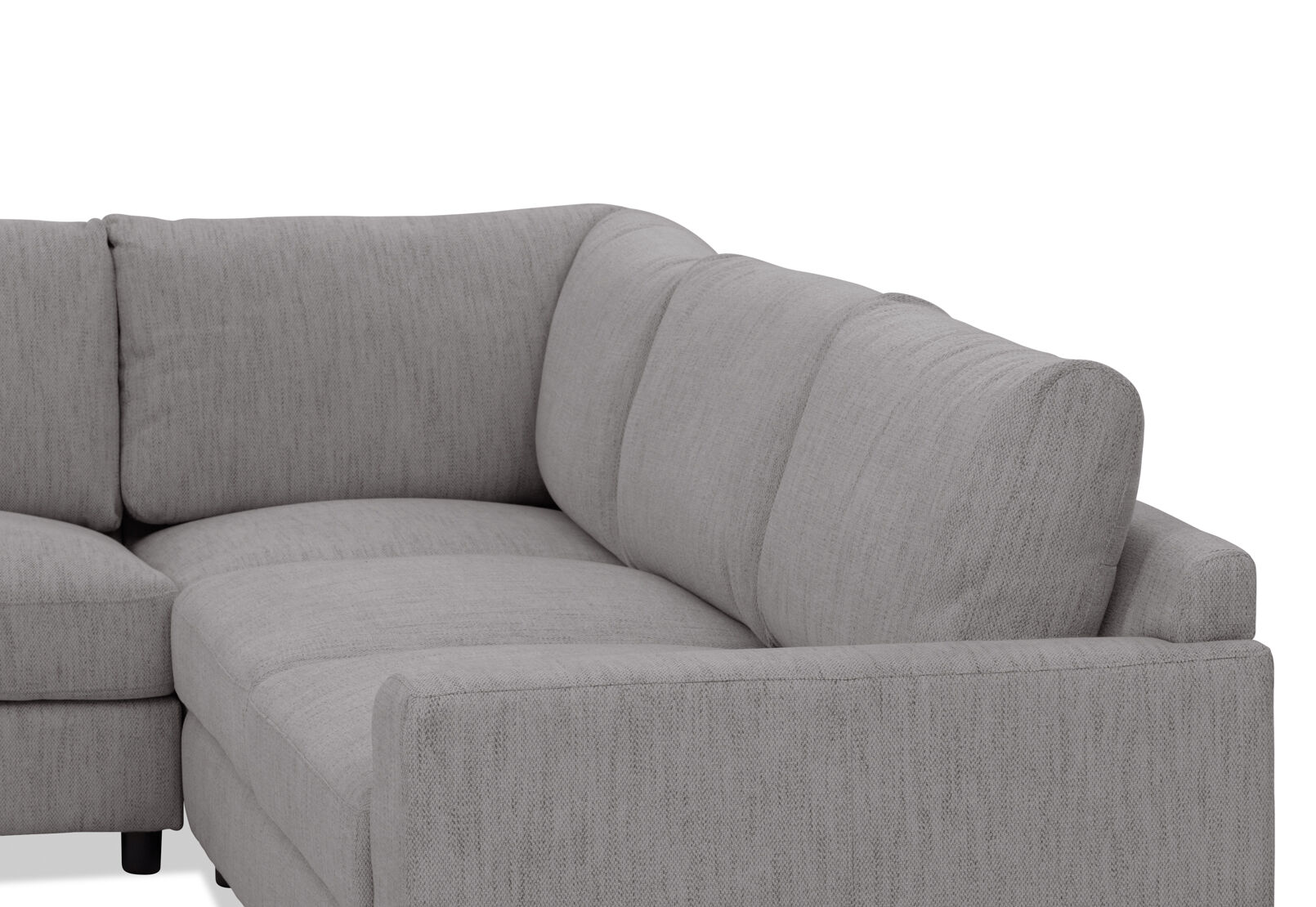 VERONICA FABRIC CORNER LOUNGE GREY