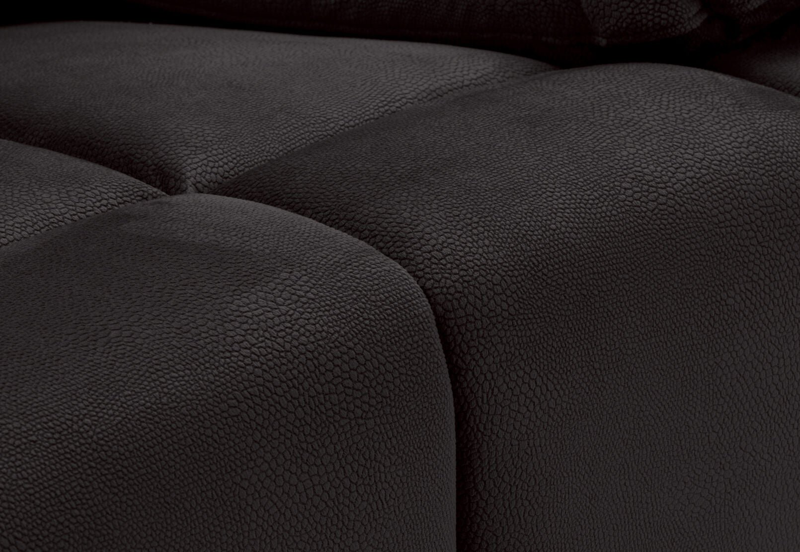 LEBRON FABRIC 2 SEATER WITH RECLINERS AND CONSOLE CHARCOAL
