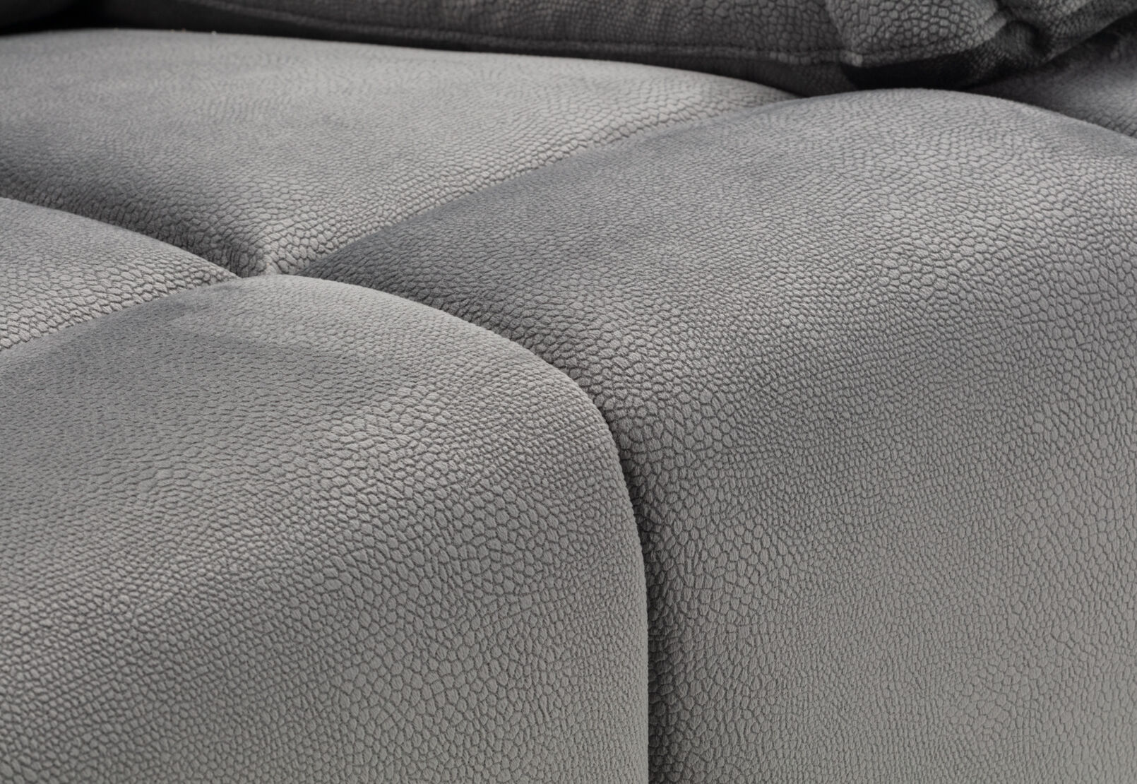 LEBRON FABRIC 3 SEATER WITH 2 INBUILT RECLINERS DARK GREY