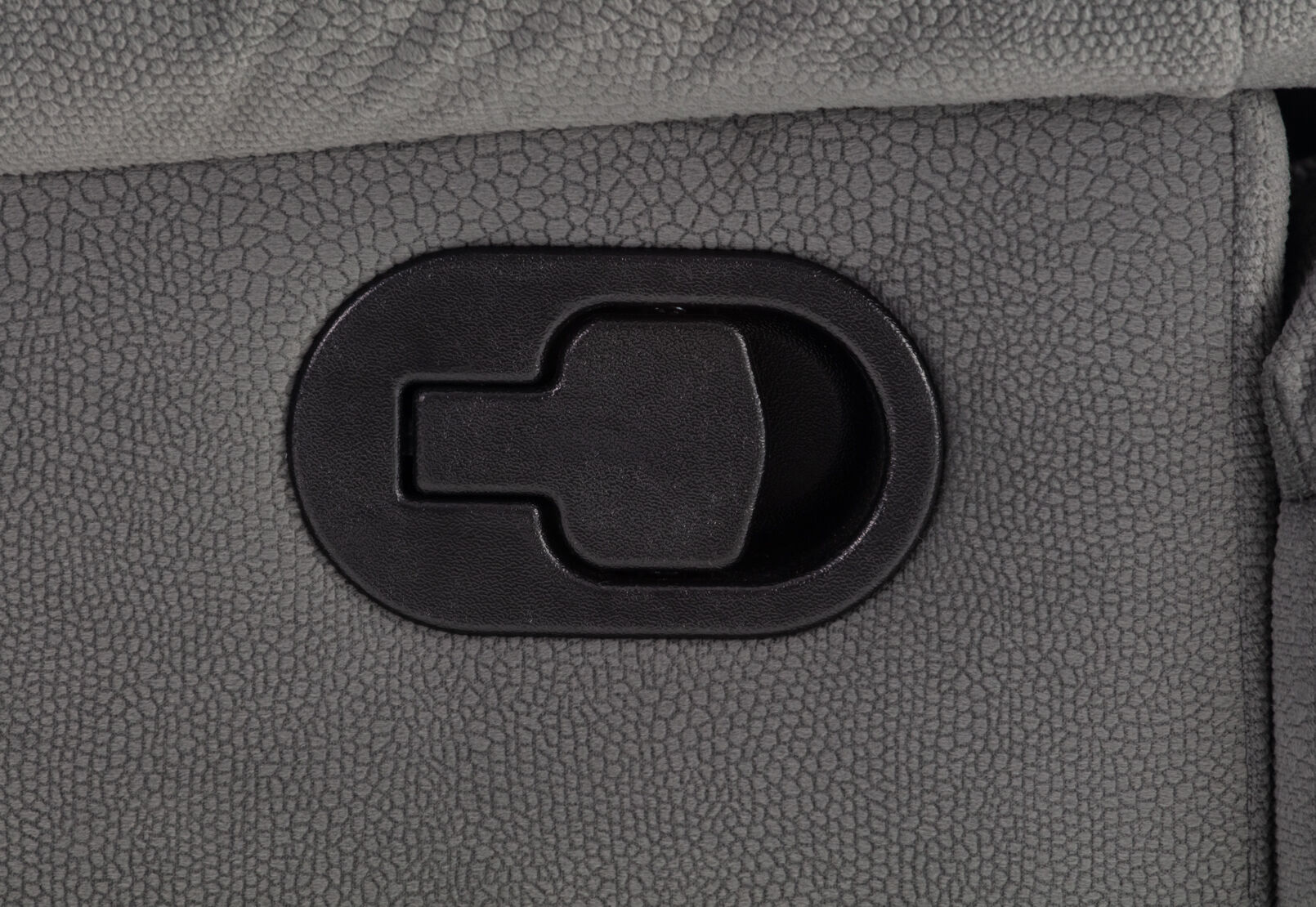 LEBRON FABRIC RECLINER DARK GREY