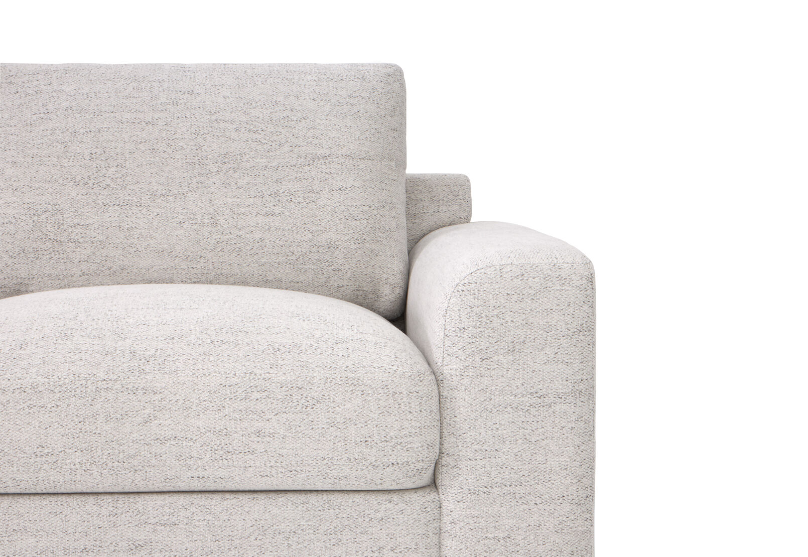 VERONICA FABRIC 2 SEATER SOFA PLATINUM