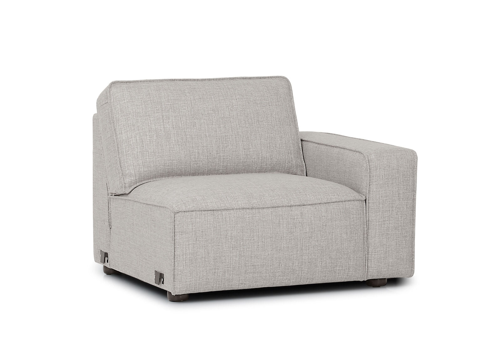 BARTELLE FABRIC MODULAR RHF CHAIR SEASHELL