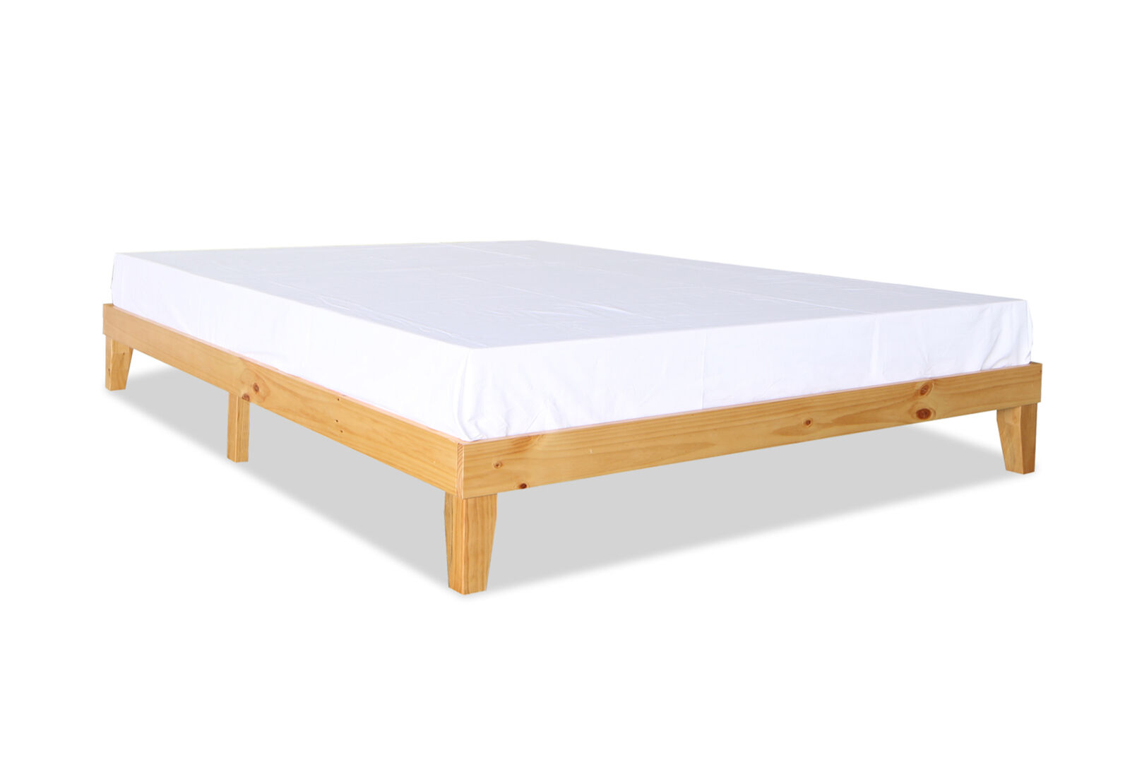 MARQUEZ DOUBLE BED BASE NATURAL