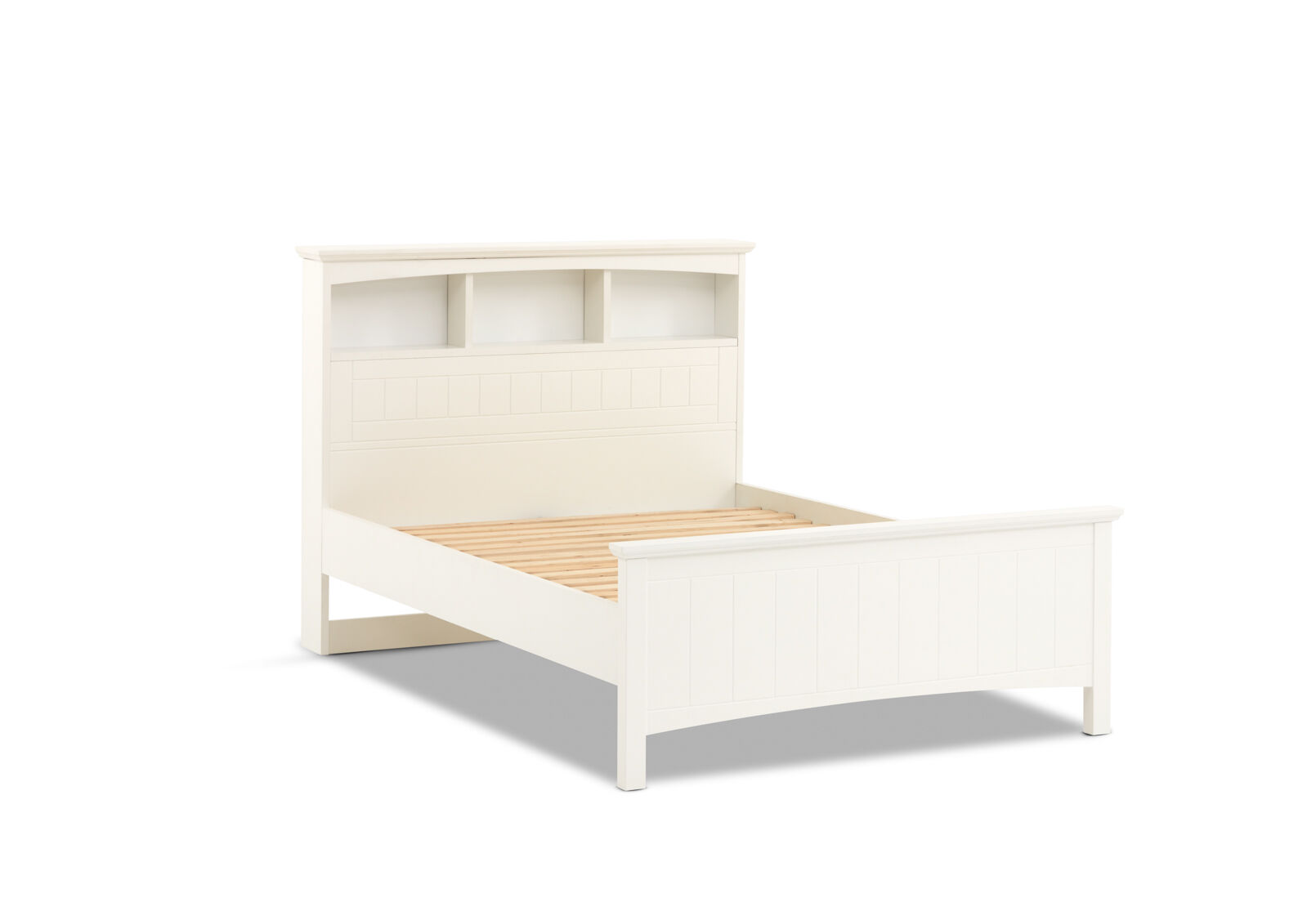 COPELAND DOUBLE BED WHITE