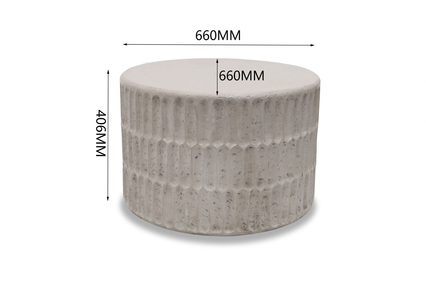 RHUTHUN COFFEE TABLE WHITE