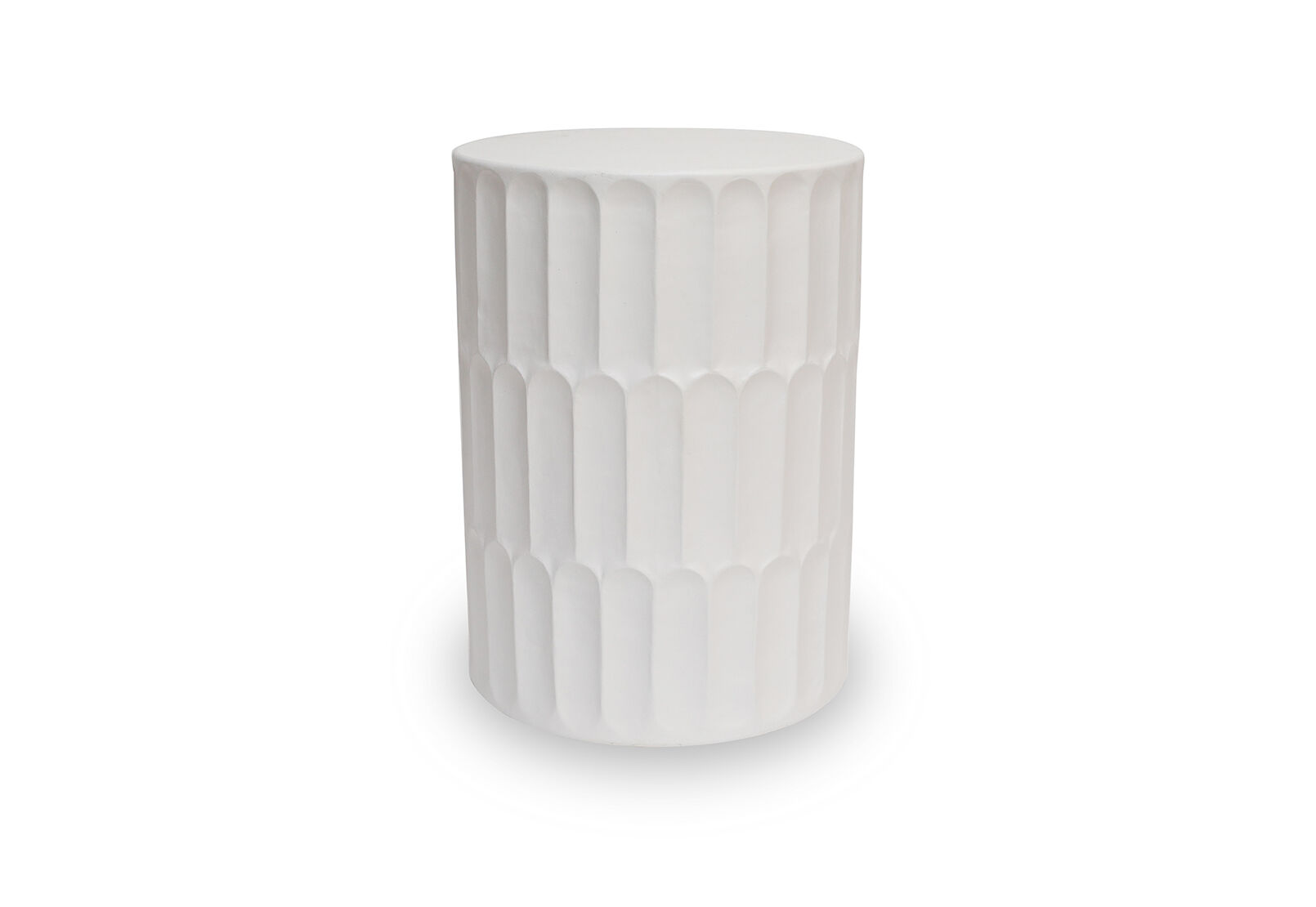 RHUTHUN LAMP TABLE WHITE