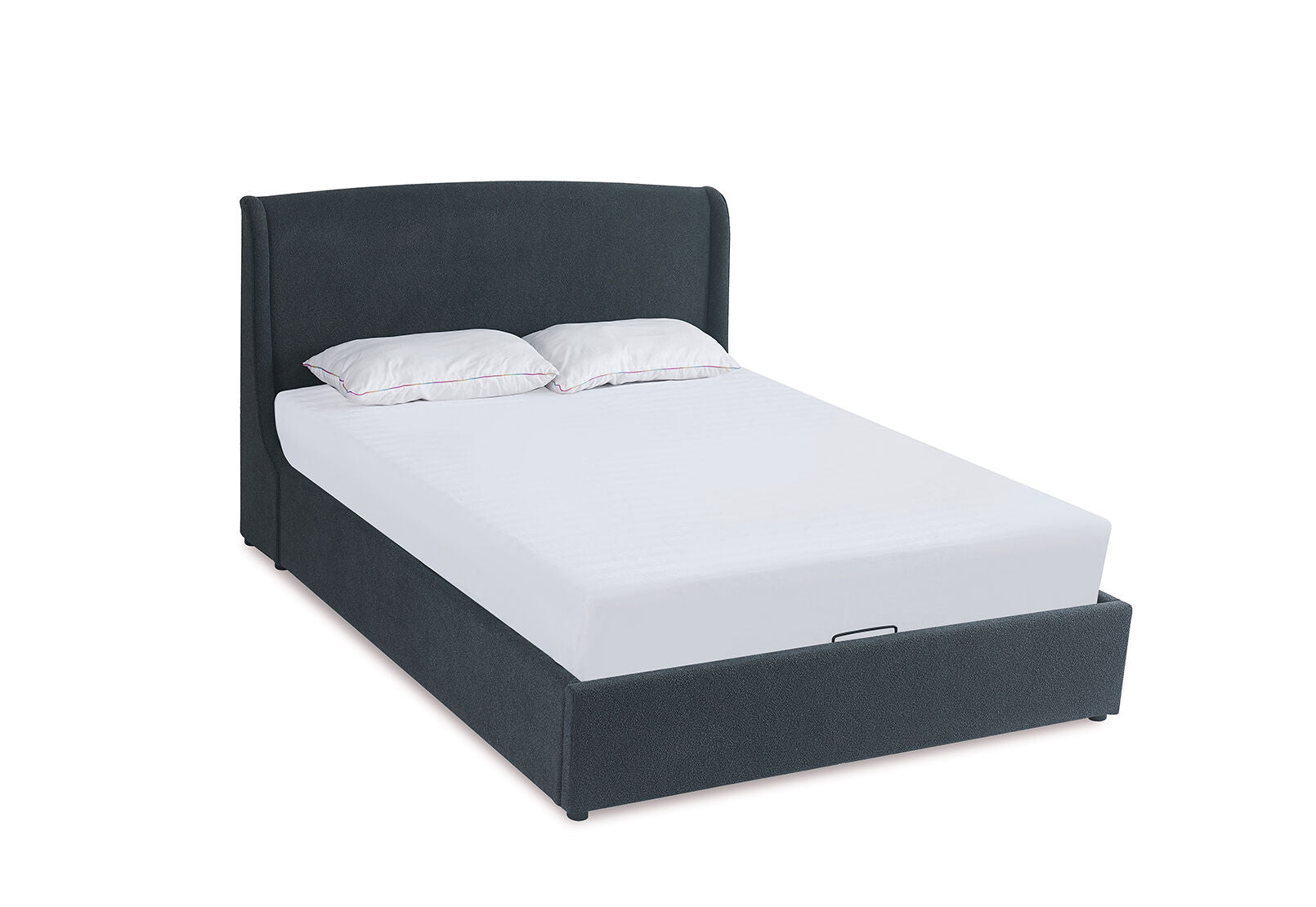 CAMBRIDGE BAY QUEEN LIFT BED DARK GREY