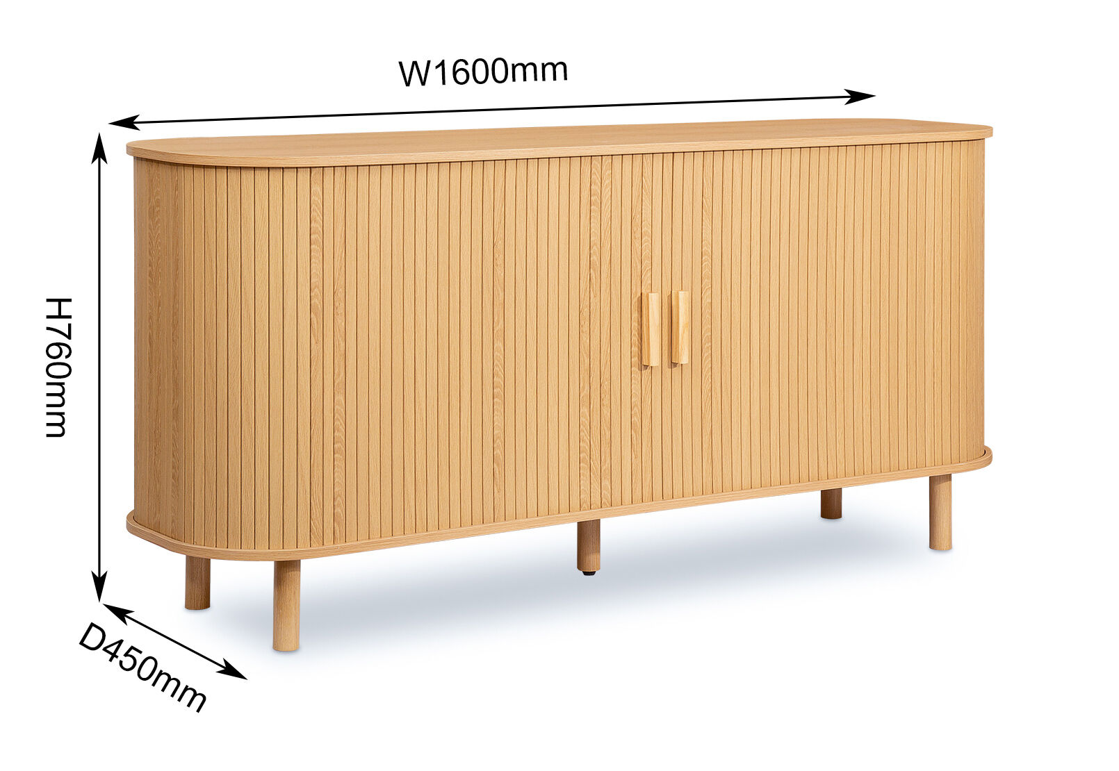 MAHONEY BUFFET OAK