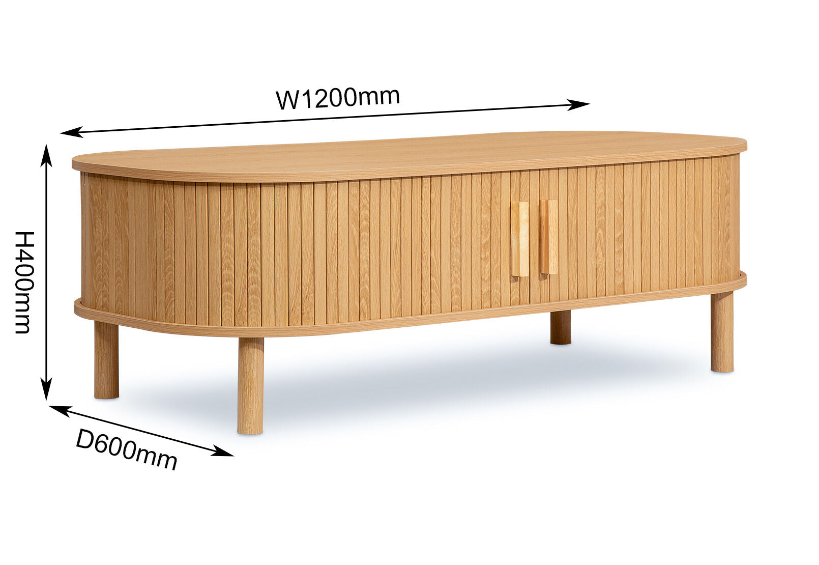MAHONEY COFFEE TABLE OAK