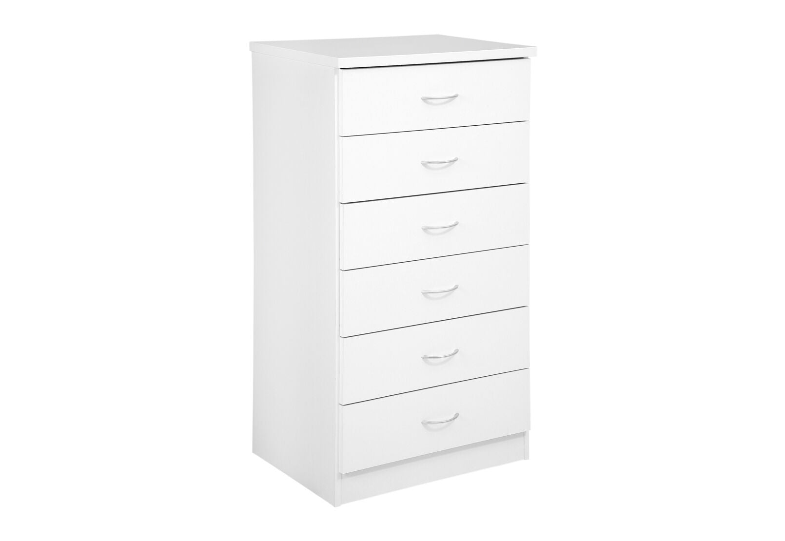 SPACESAVER MK2 6 DRAWER 600 CHEST WHITE