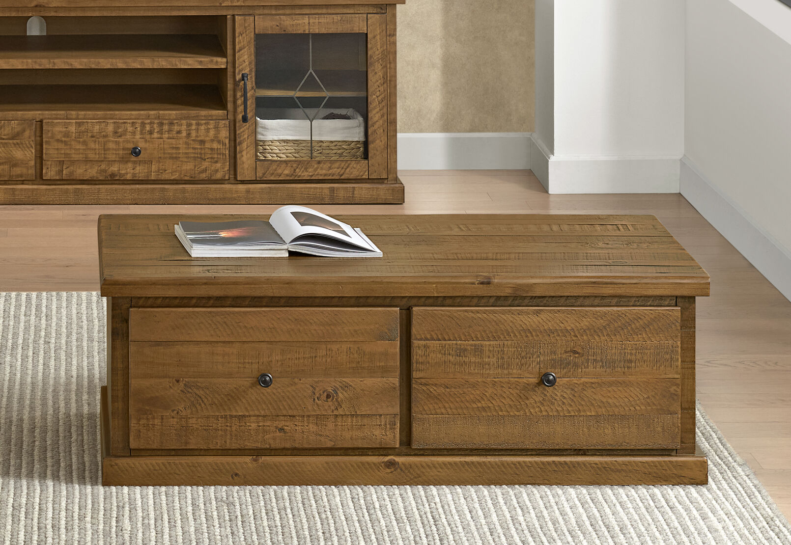WILLOWBROOK COFFEE TABLE TALLOWOOD