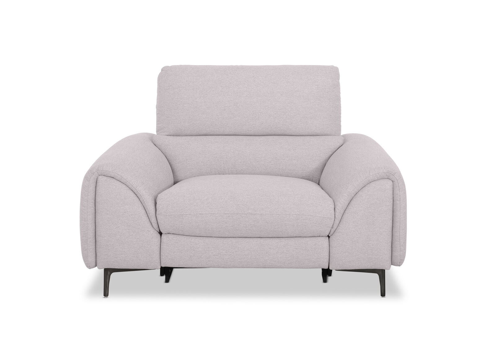 DOMINICO FABRIC ELECTRIC RECLINER LIGHT GREY