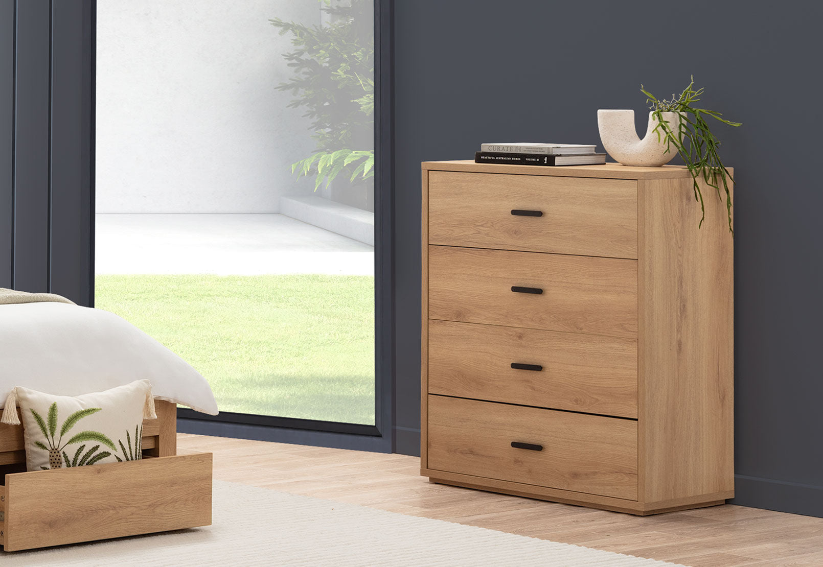 COLWYN BAY TALL CHEST NATURAL
